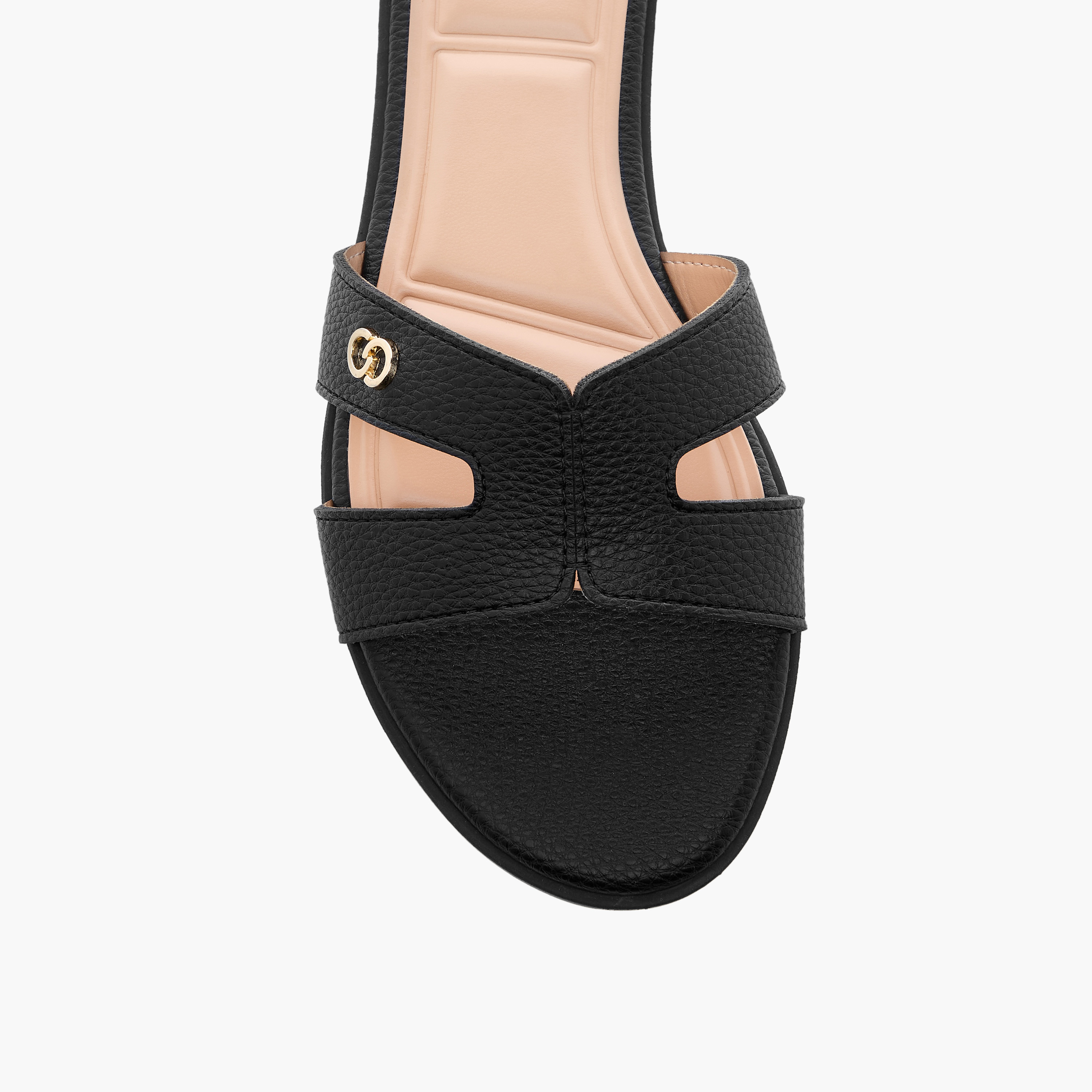 Celeste Women's Textured Slip-On Flat Sandals-women-shoes-flats-sandals-image-4