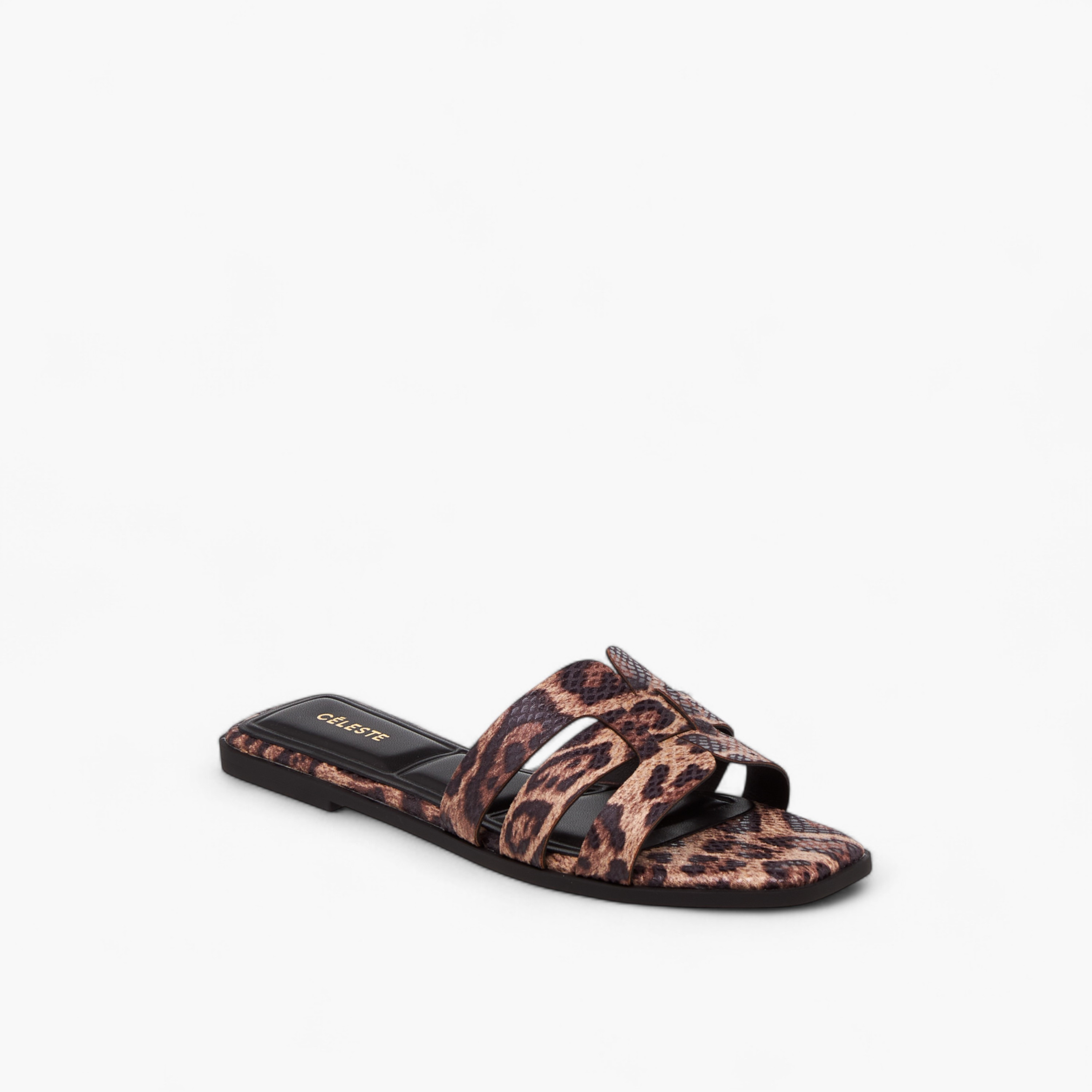 Celeste Women's Animal Print Slip-On Flat Sandals-women-shoes-flats-sandals-image-2