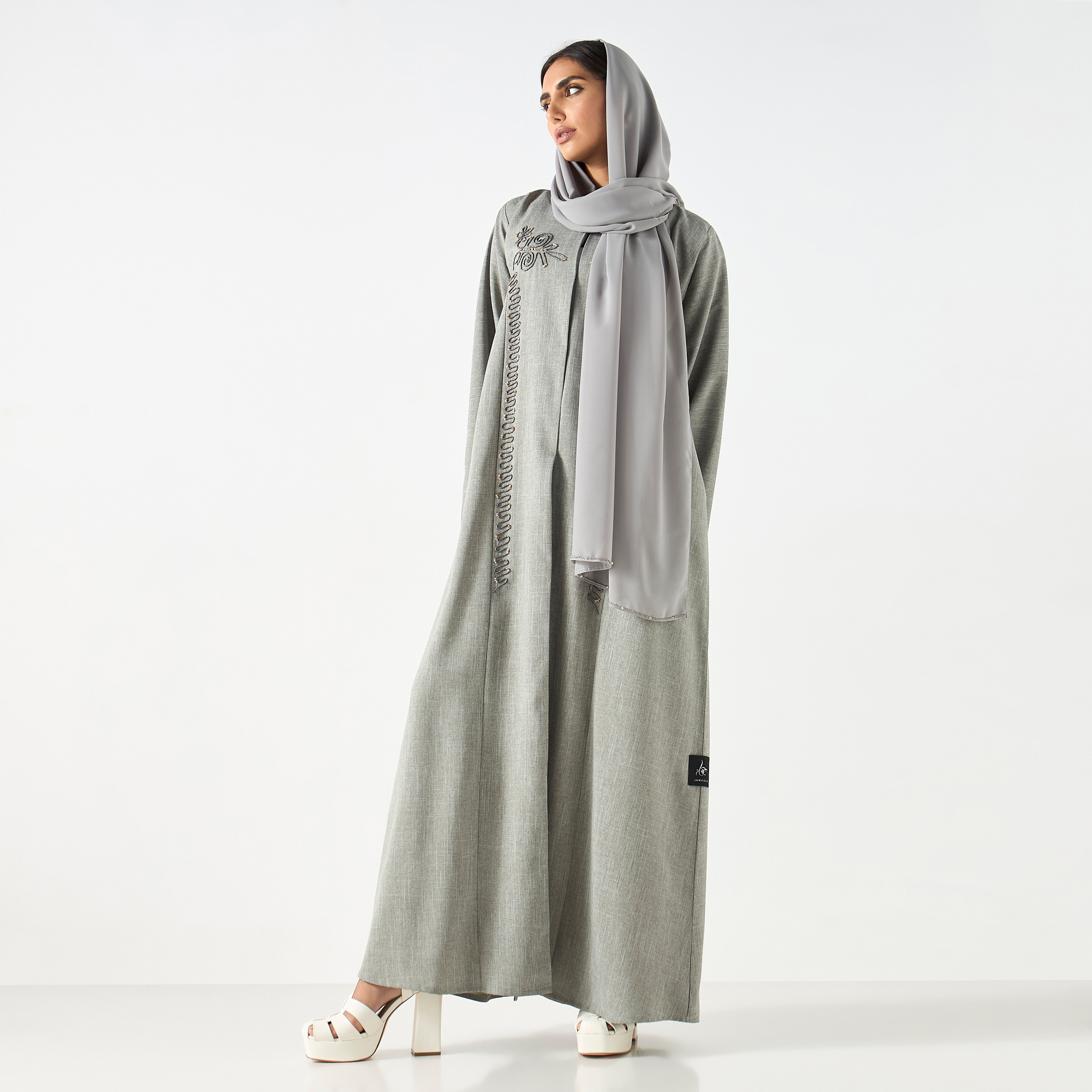 Embellished Abaya with Hijab-women-arabicclothing-abayas-image-4