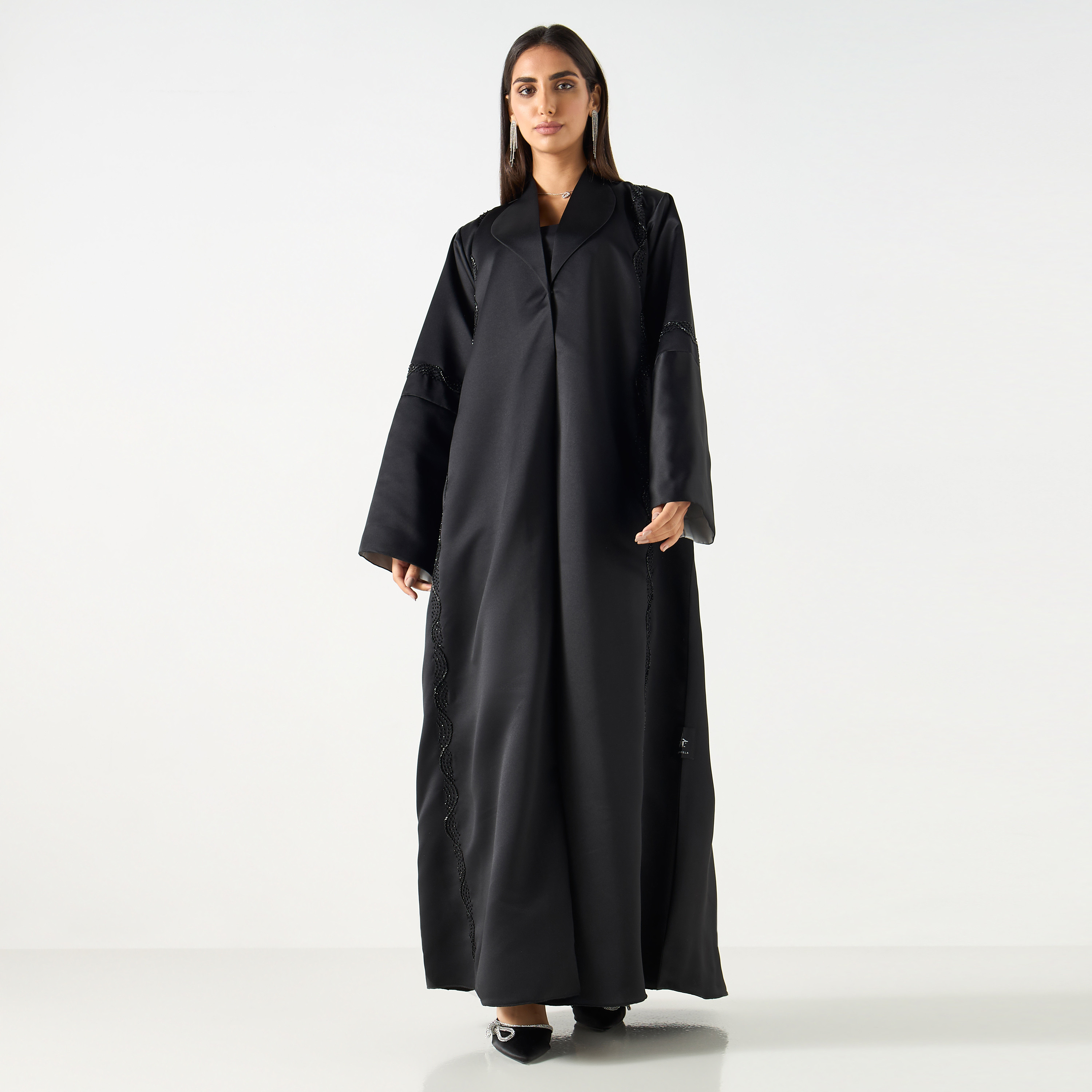 Embellished Abaya with Hijab-women-arabicclothing-abayas-image-1