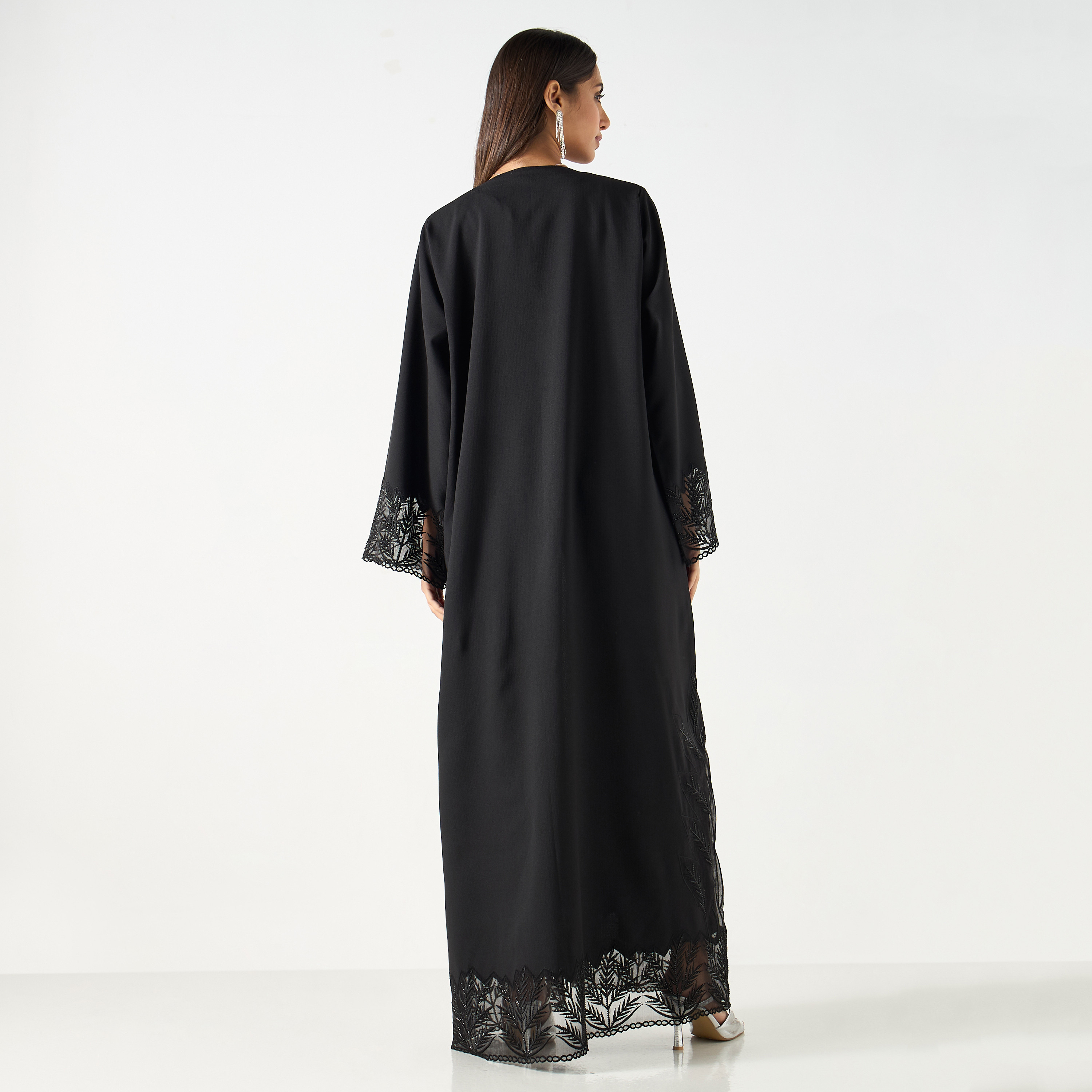 Embellished and Embroidered Abaya with Hijab-women-arabicclothing-abayas-image-5