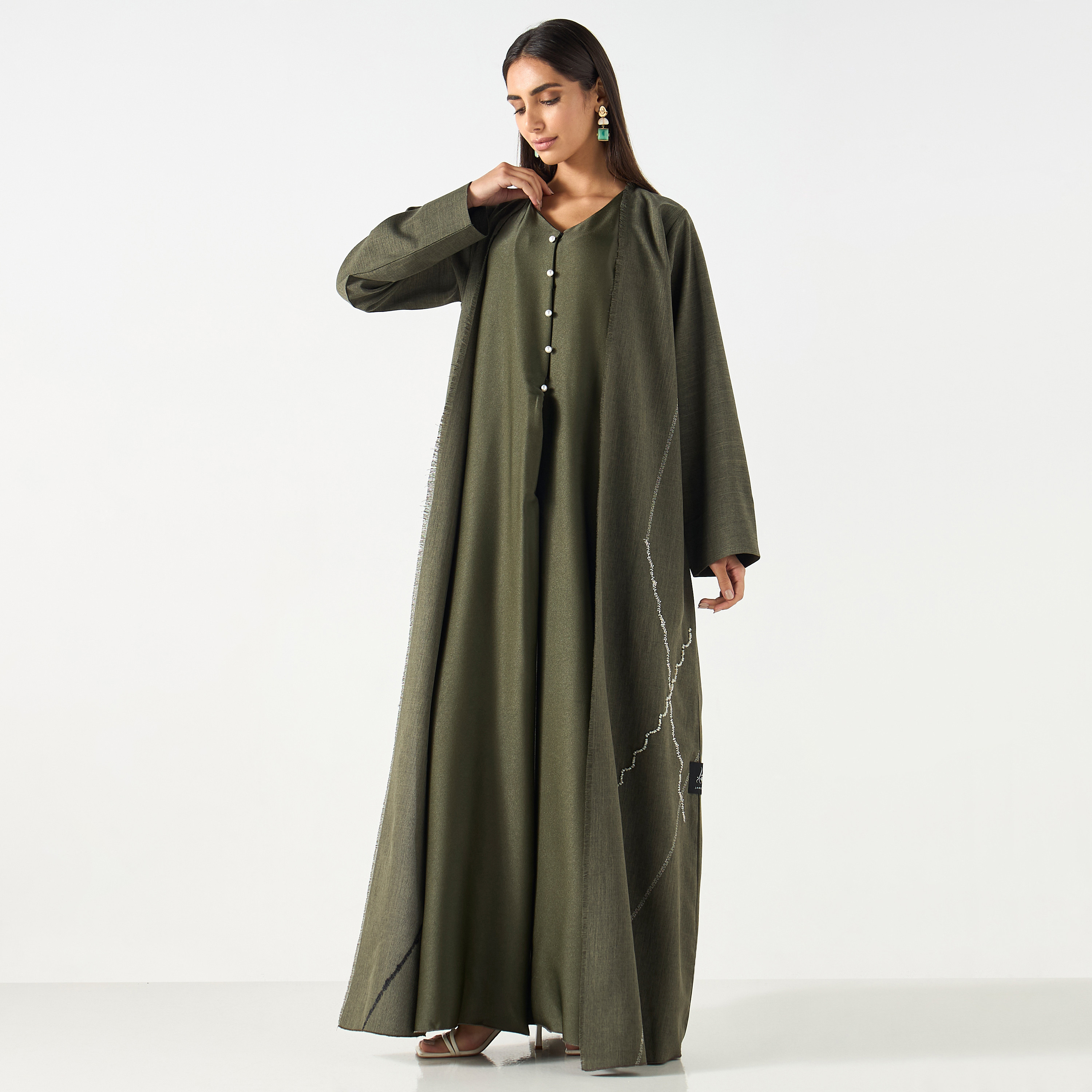 Embellished abaya hotsell