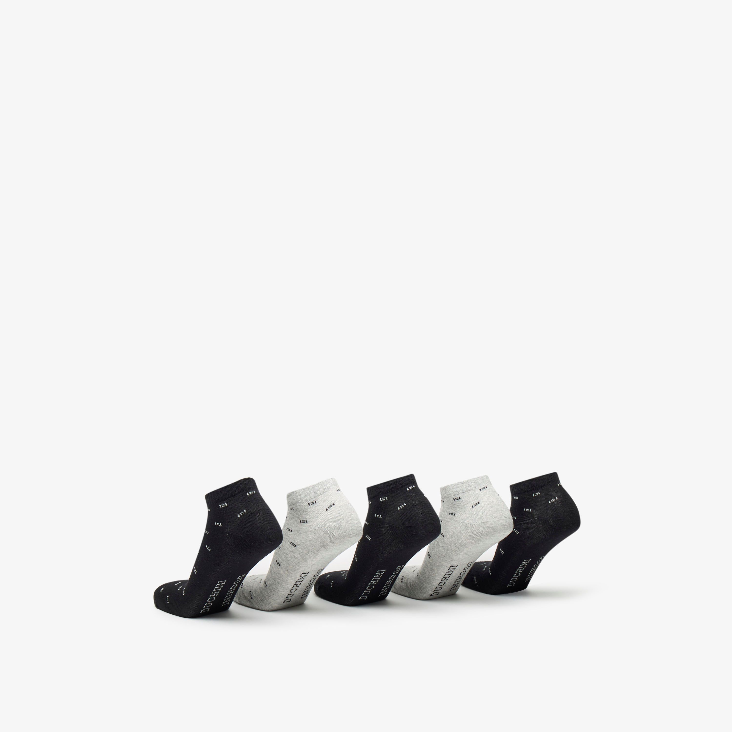جوارب بطول الكاحل بطبعات من دوتشيني - مجموعة من 5 أزواج-men-socks-image-3
