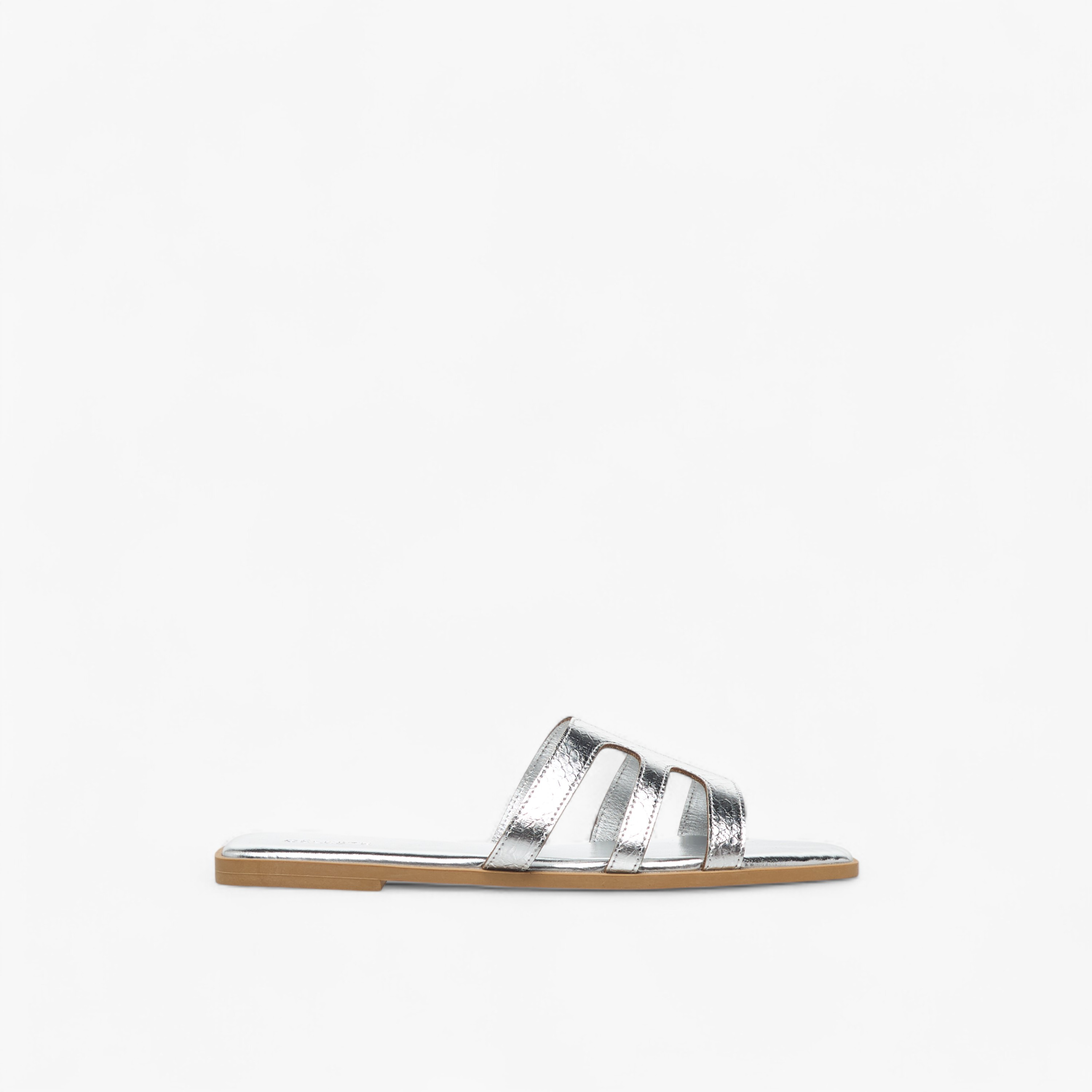 Celeste Women's Textured Cut-Out Detail Slip-On Flat Sandals-women-shoes-flats-sandals-image-3