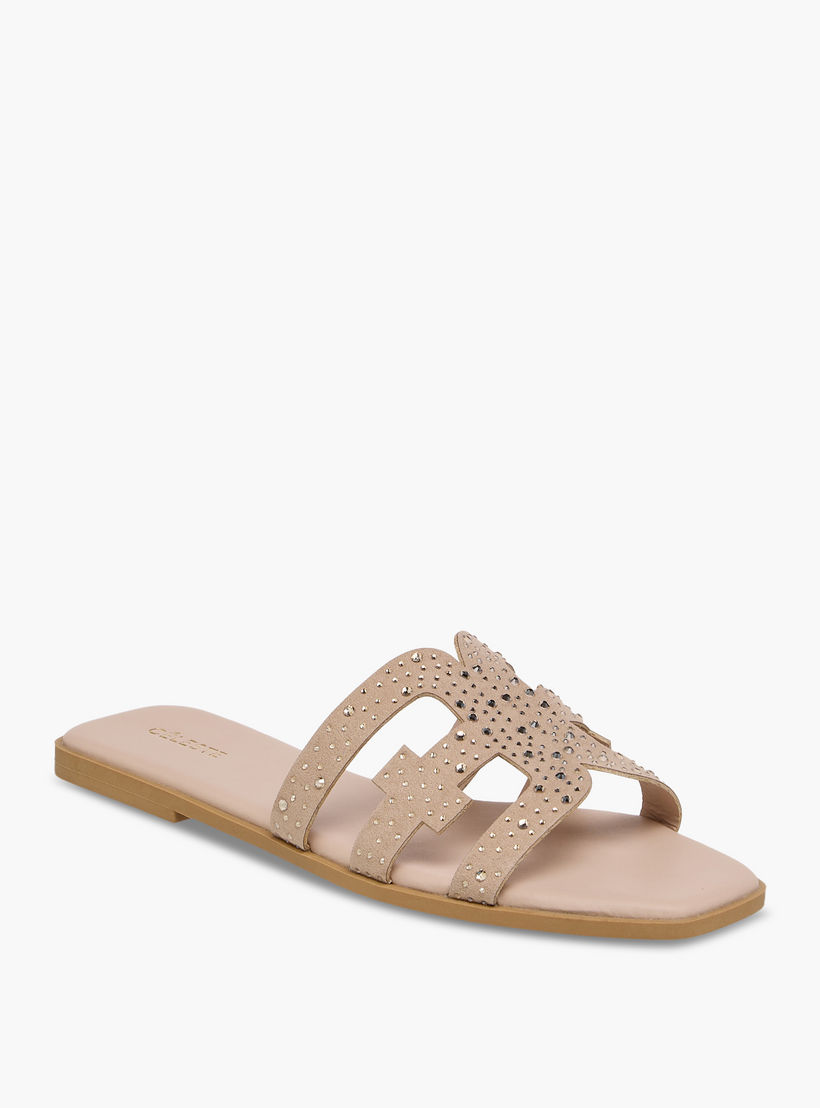 صندل مسطح مزين وسهل الارتداء للنساء من سيليست-women-shoes-flats-sandals-image-2