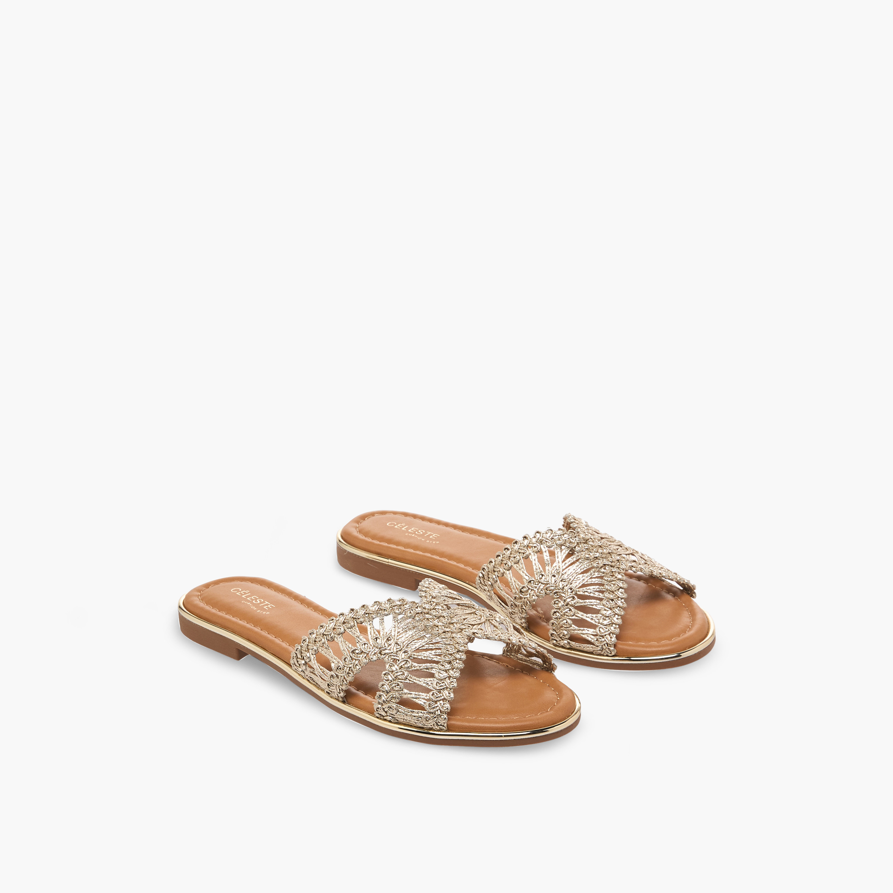 Celeste Women Woven Strap Sandals-women-shoes-flats-sandals-image-1