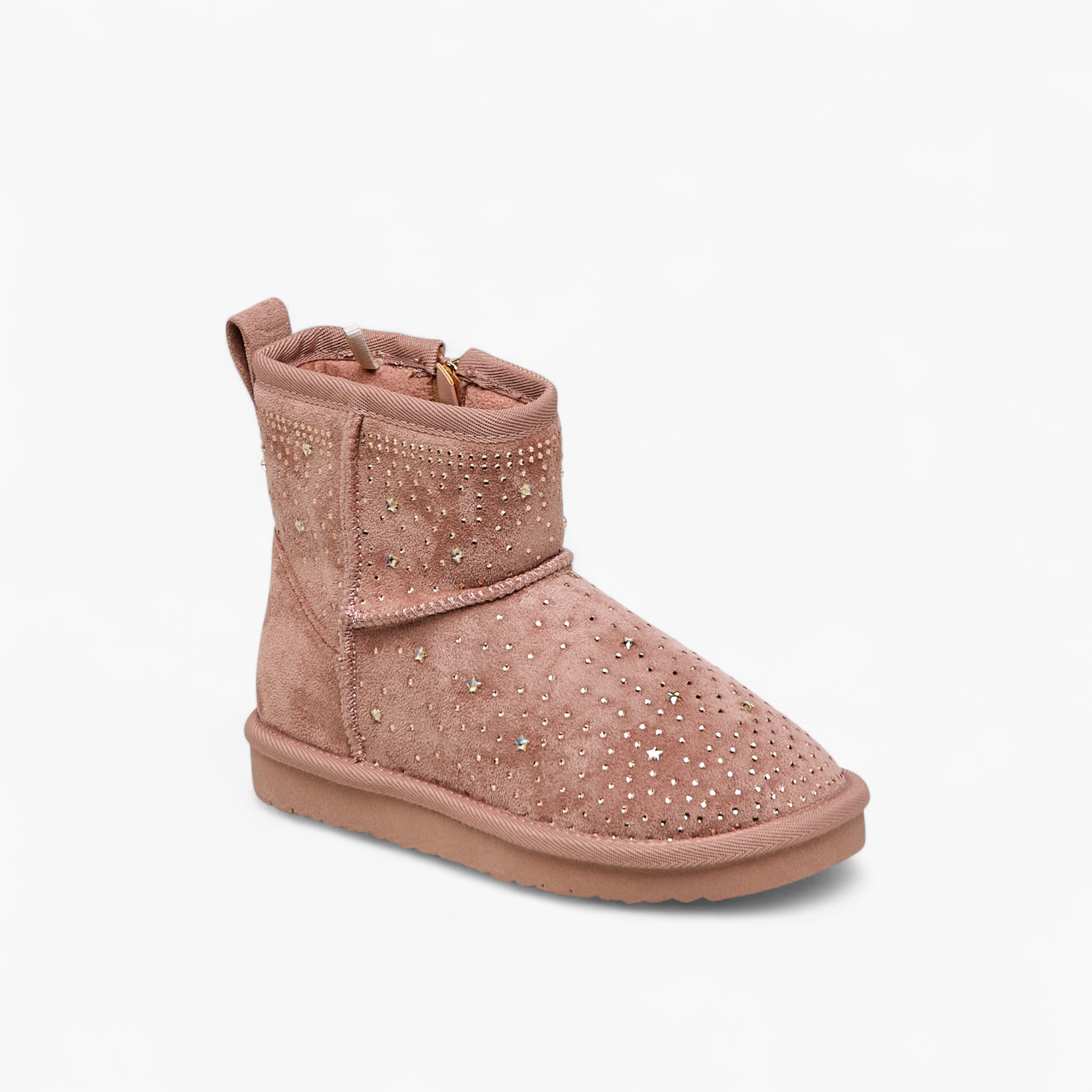 بوت مزين بطول الكاحل للبنات من ليتل ميسي-girls-shoes-boots-image-2