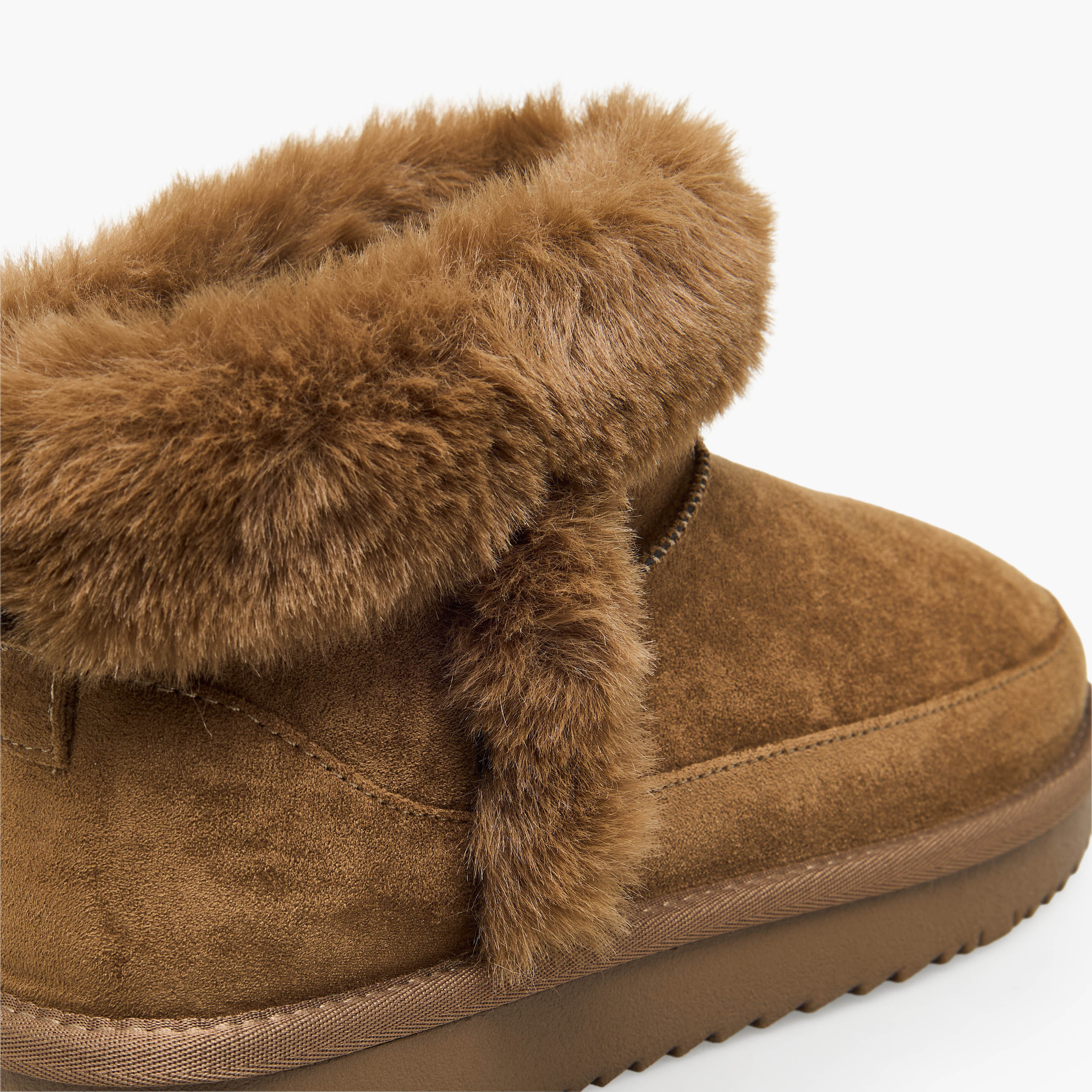 Celeste Women Faux Fur Trim Ankle Boots-women-shoes-boots-image-4