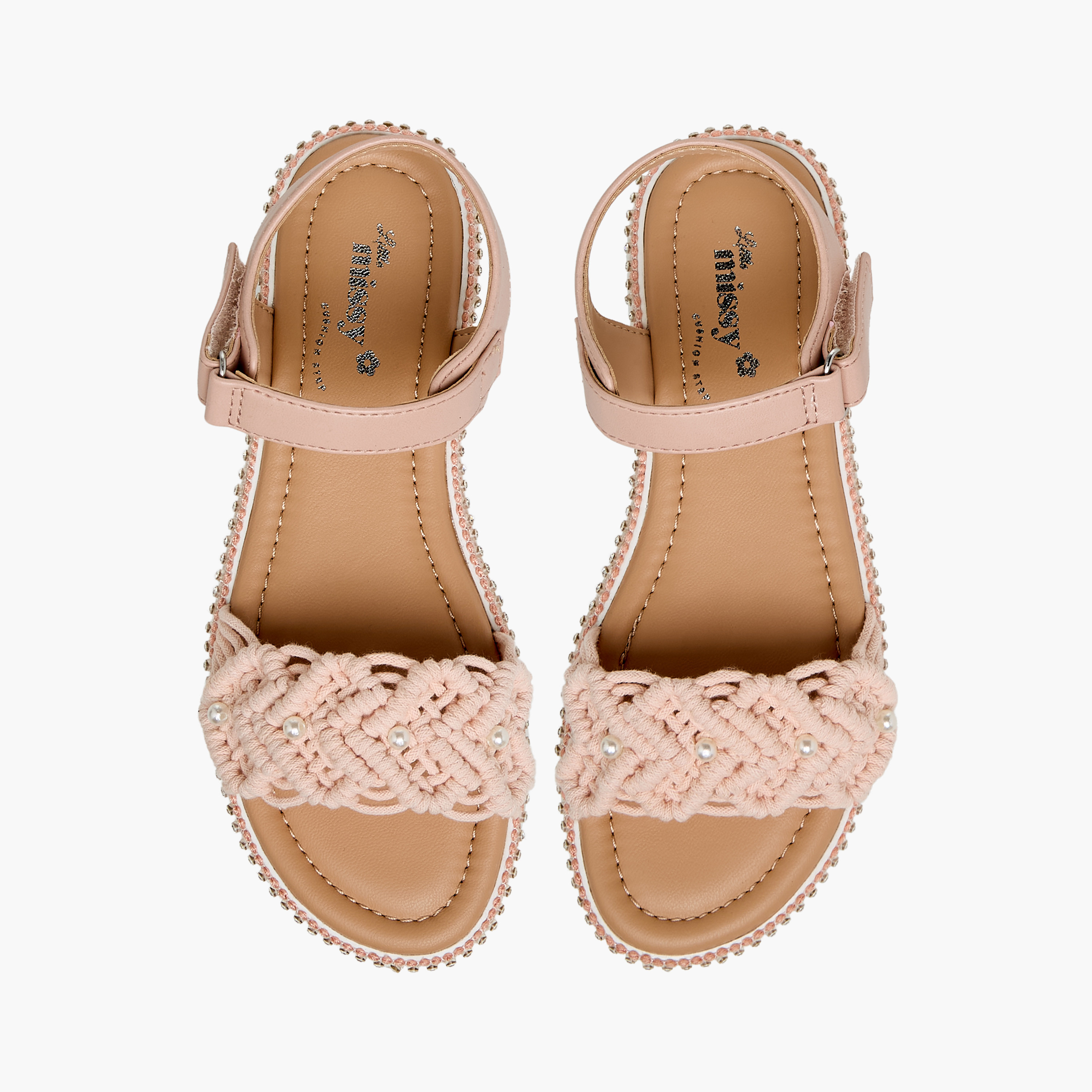 Little Missy Girls Hook and Loop Sandals-girls-shoes-sandals-image-1