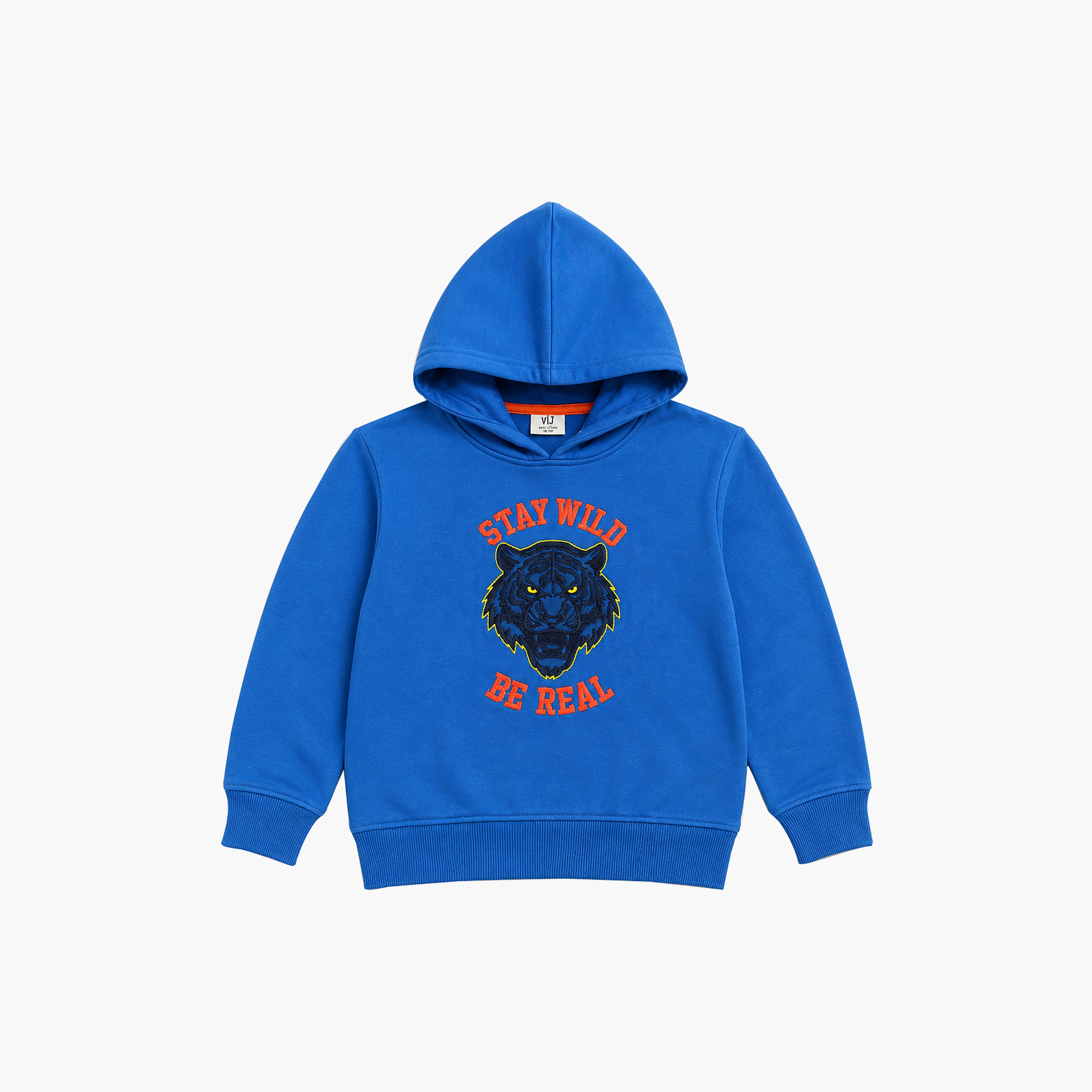 سويت شيرت بياقة مستديرة وأكمام طويلة مع تطريز من فيكتور أند جين-boys-clothing-sweatshirts-image-4