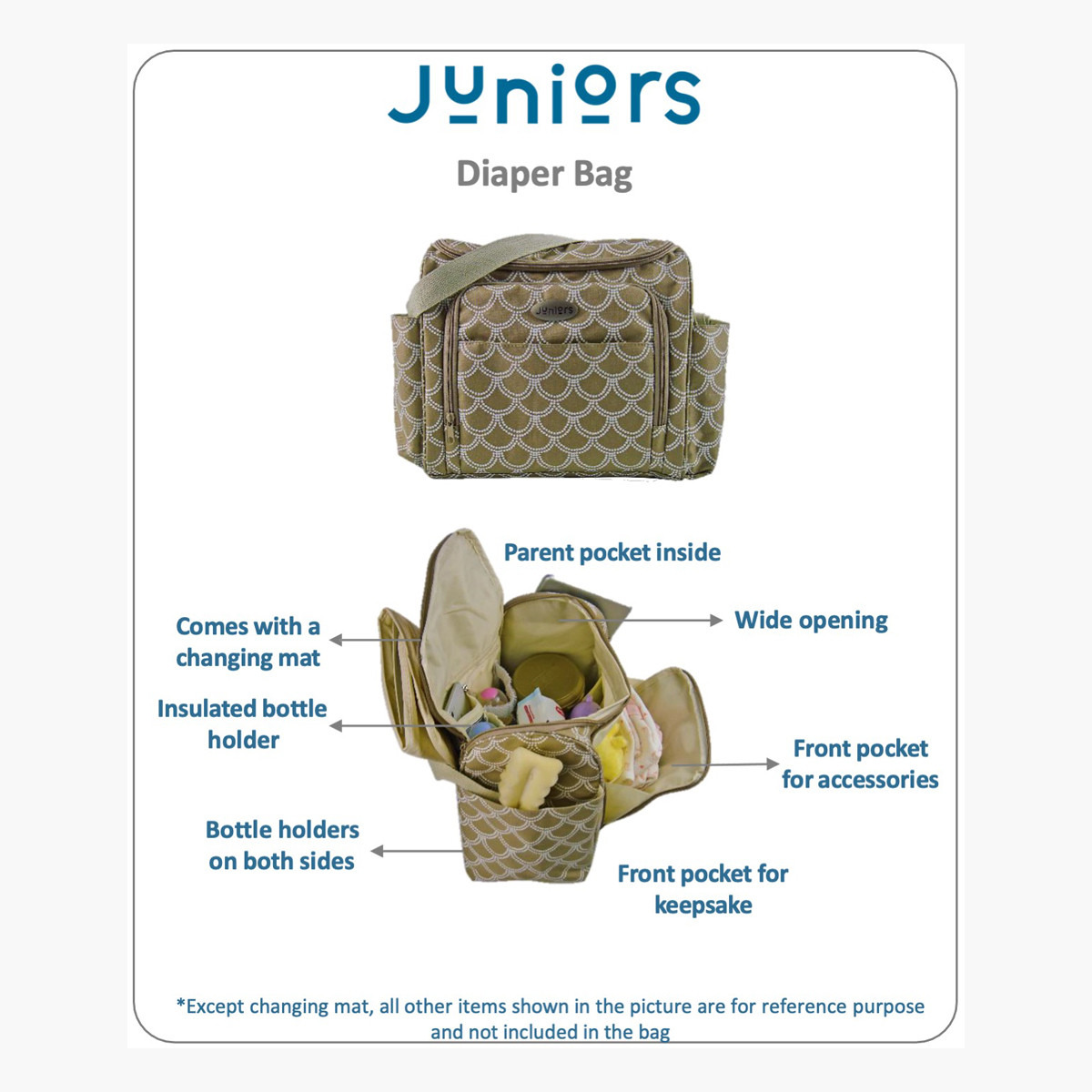 Juniors sales diaper bag