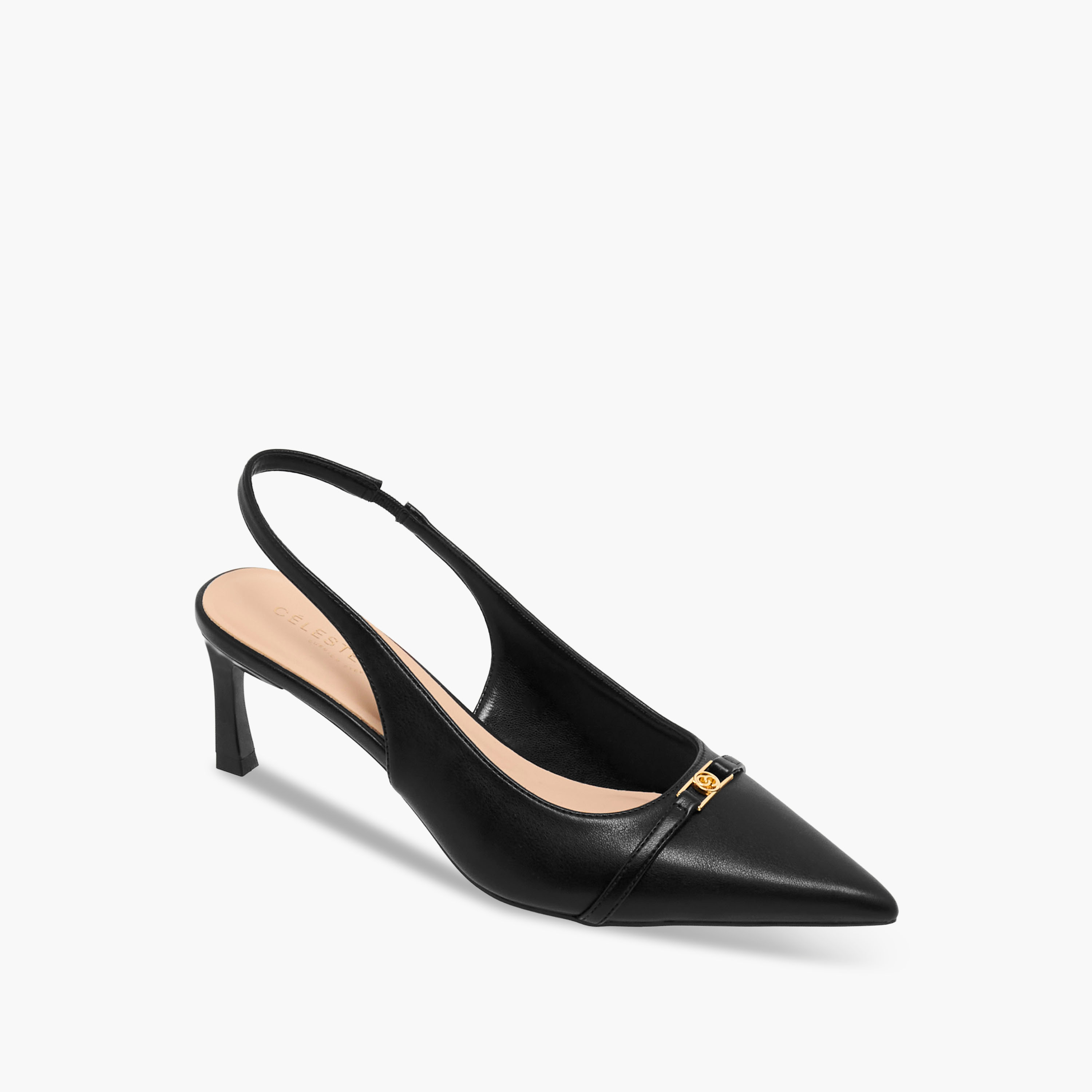 حذاء بمقدمة مدببة وحزام خلفي للنساء من سيليست-women-shoes-heels-image-3