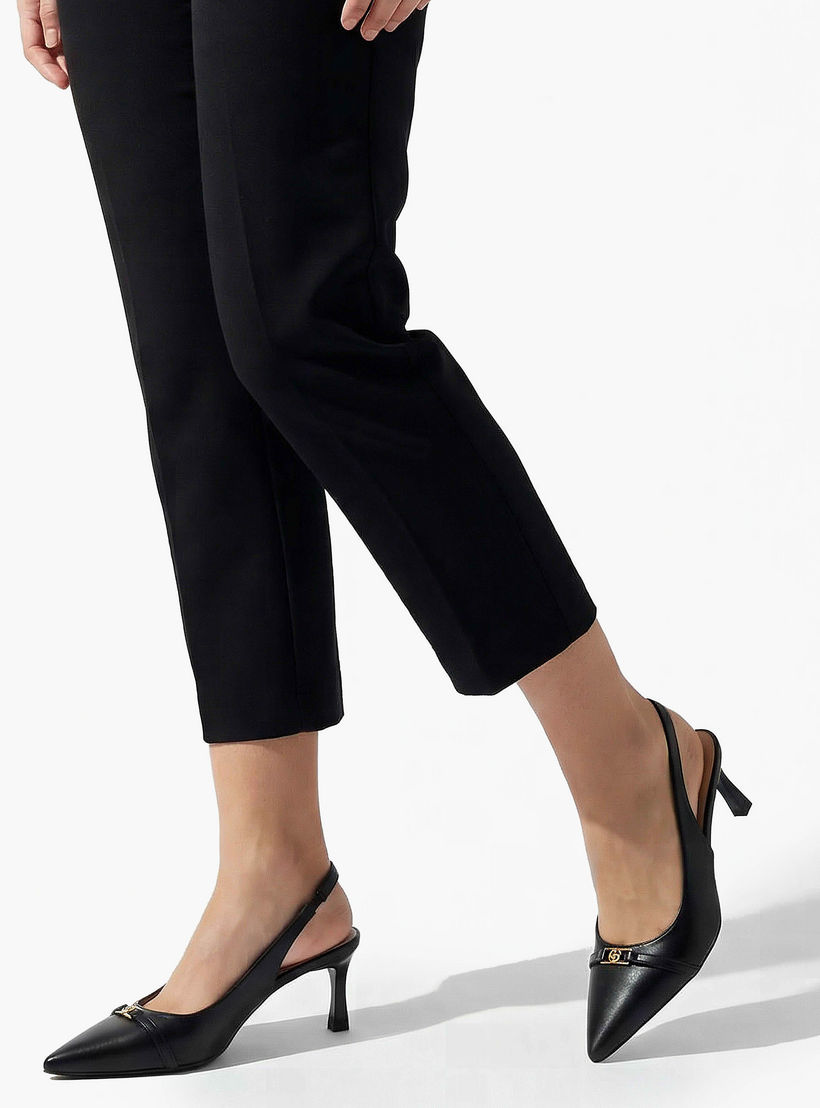حذاء بمقدمة مدببة وحزام خلفي للنساء من سيليست-women-shoes-heels-image-2
