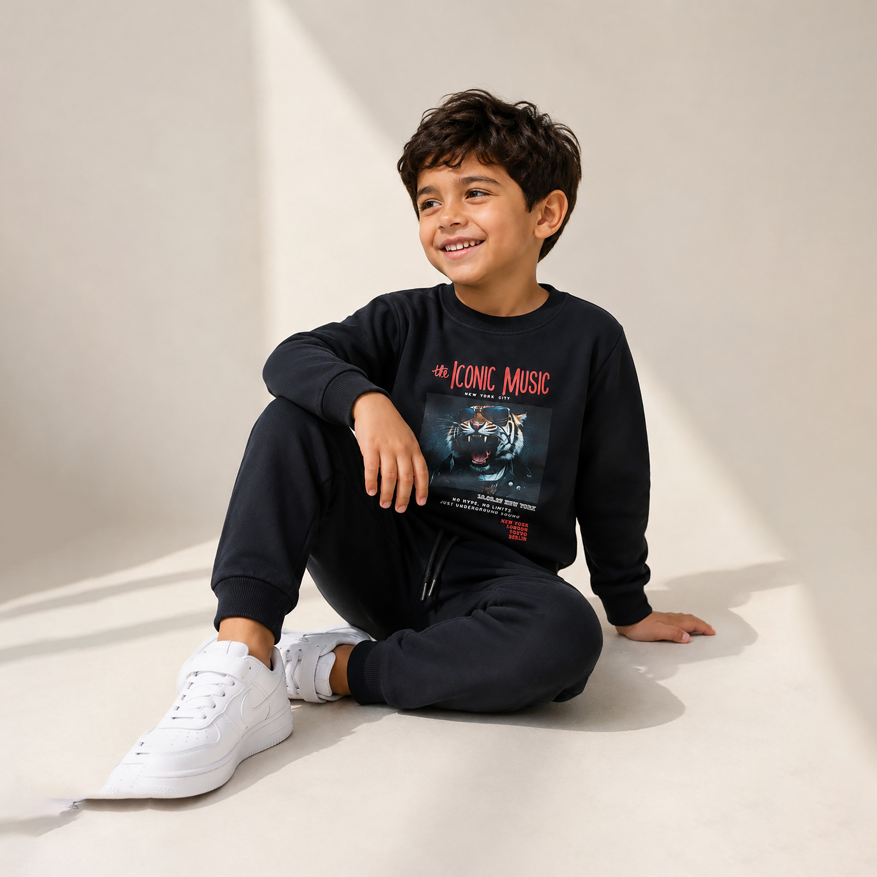Victor and Jane Graphic Long Sleeves Sweatshirt & Joggers Set-boys-clothing-setsandcoords-image-2