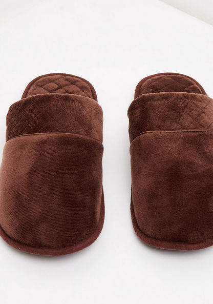 LBL Quilted Closed Toe Bedroom Slippers-Men%27s Bedrooms Slippers-image-1