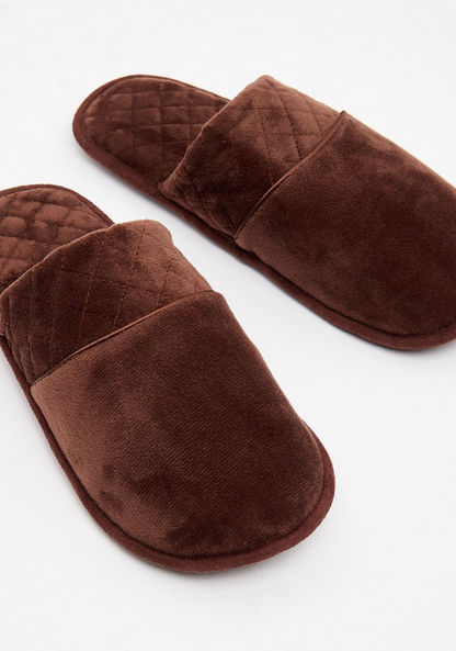 LBL Quilted Closed Toe Bedroom Slippers-Men%27s Bedrooms Slippers-image-3