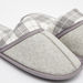 LBL Checked Slip-on Bedroom Slippers-Men%27s Bedrooms Slippers-thumbnail-2