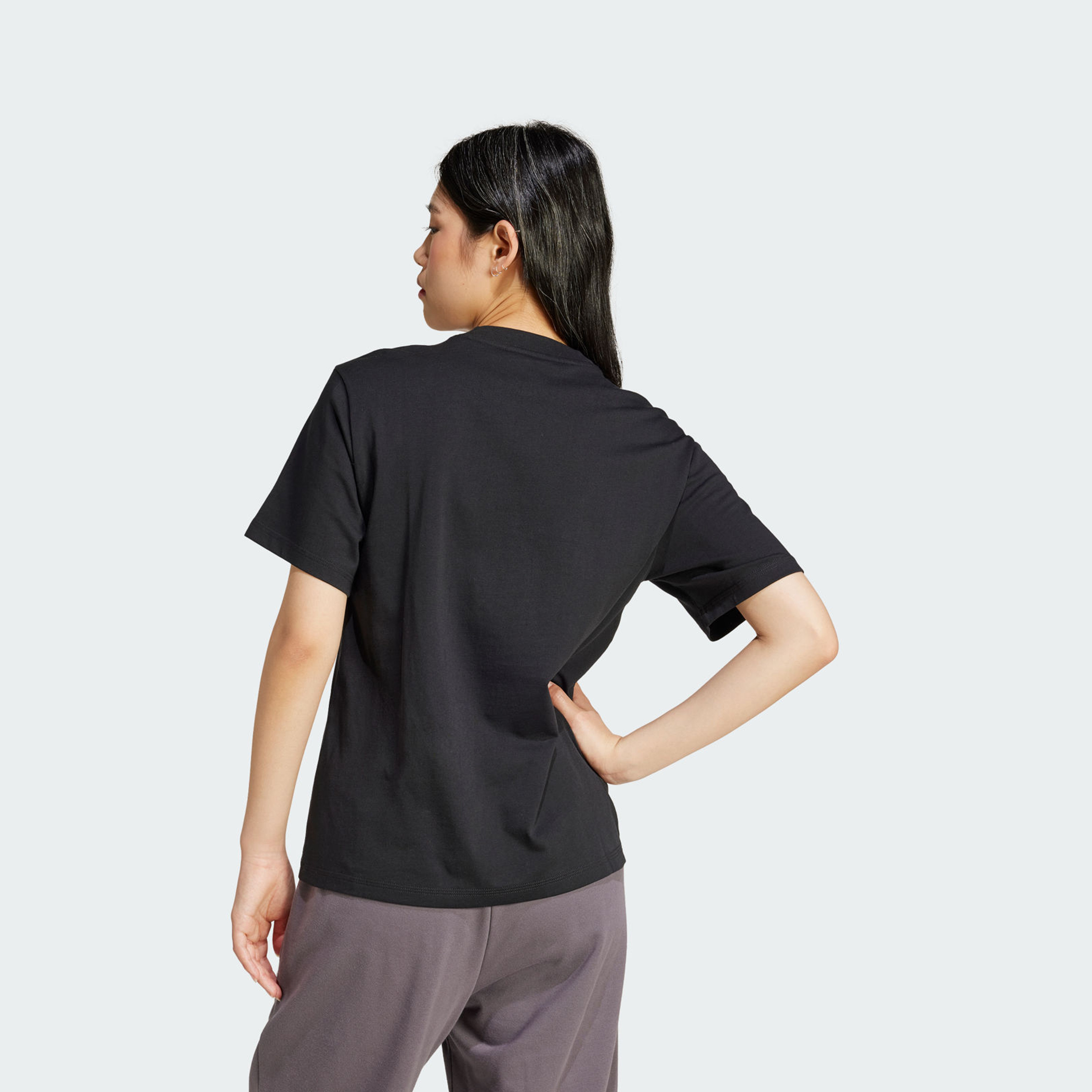 adidas Women's Essentials Big Logo Cotton T-Shirt | OE-sports-women-clothing-tshirtsandvests-image-3