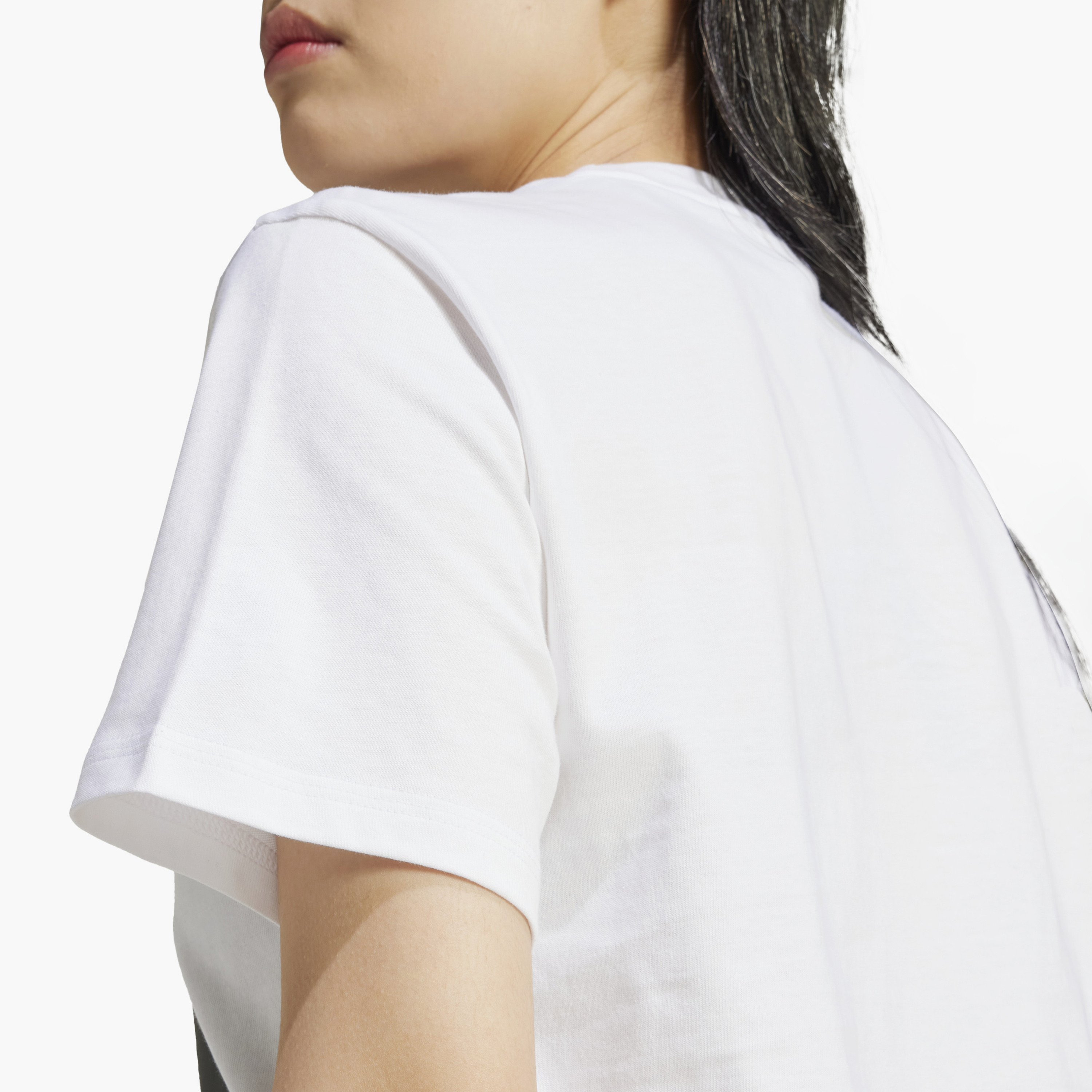 adidas Women's Essentials Big Logo Cotton T-Shirt W BL SJ T | OE-sports-women-clothing-tshirtsandvests-image-5