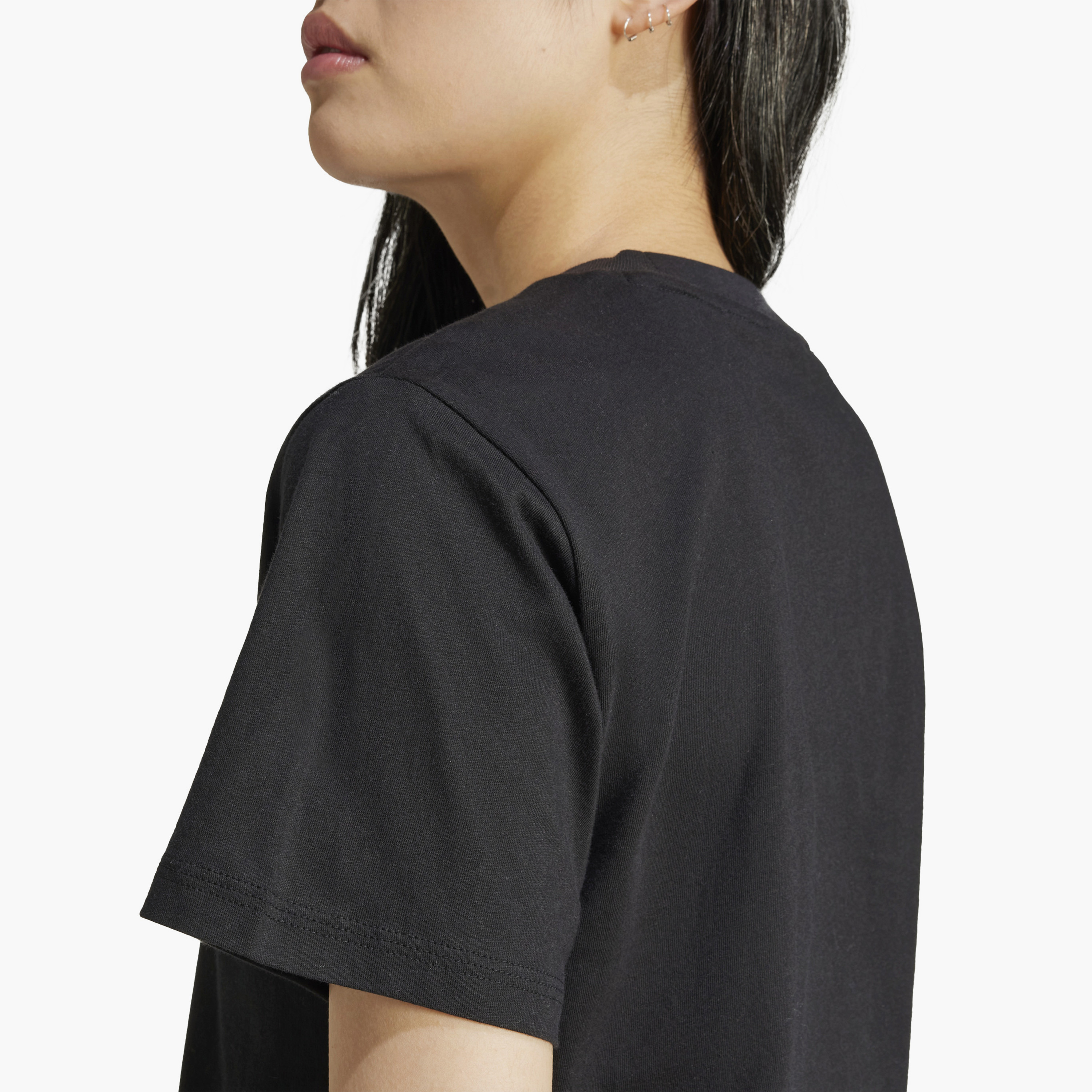 adidas Women's Essentials Logo Cotton T-Shirt W SL SJ T | OE-sports-women-clothing-tshirtsandvests-image-5