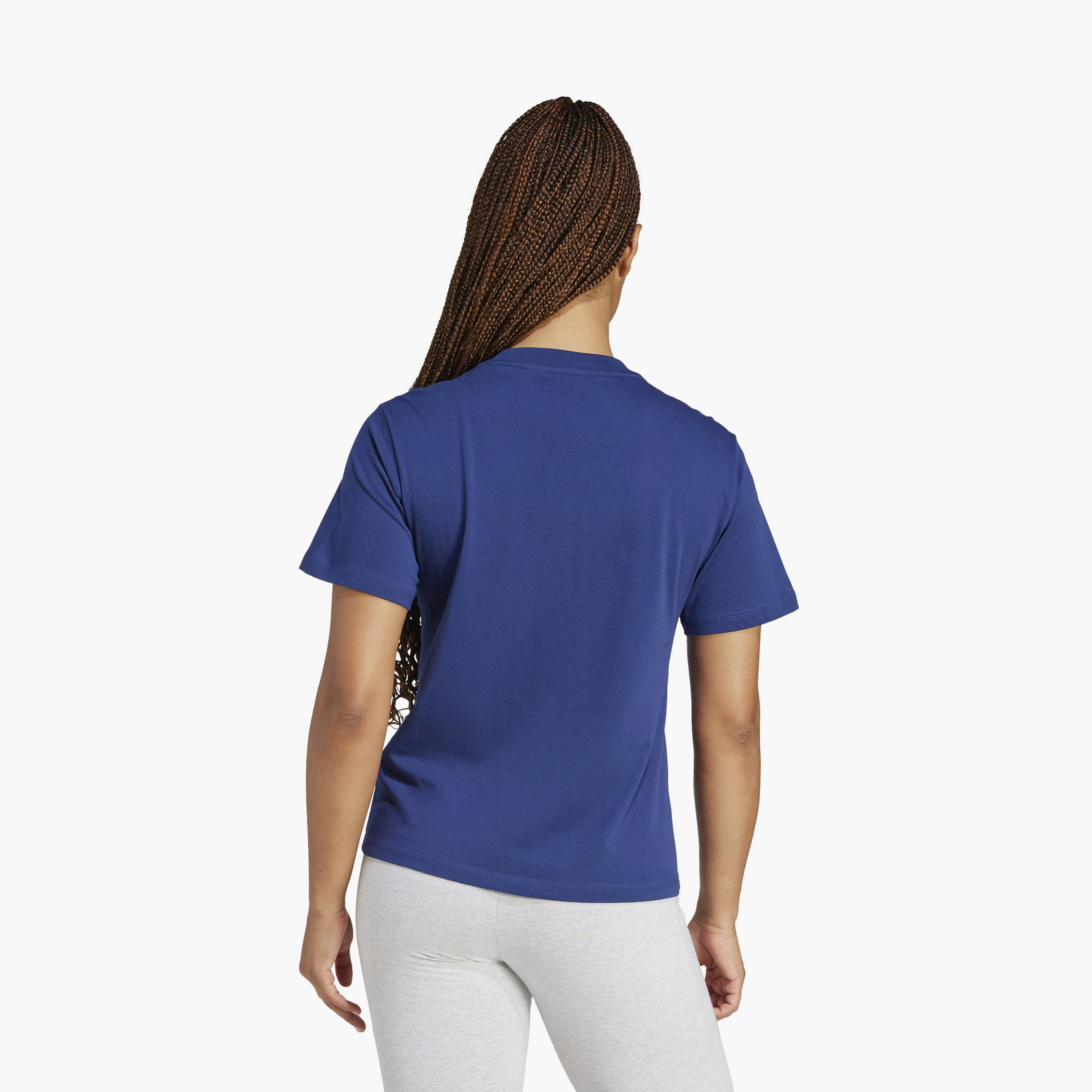adidas Women's Essentials Logo Cotton T-Shirt W SL SJ T | OE-women-clothing-tshirts-image-3