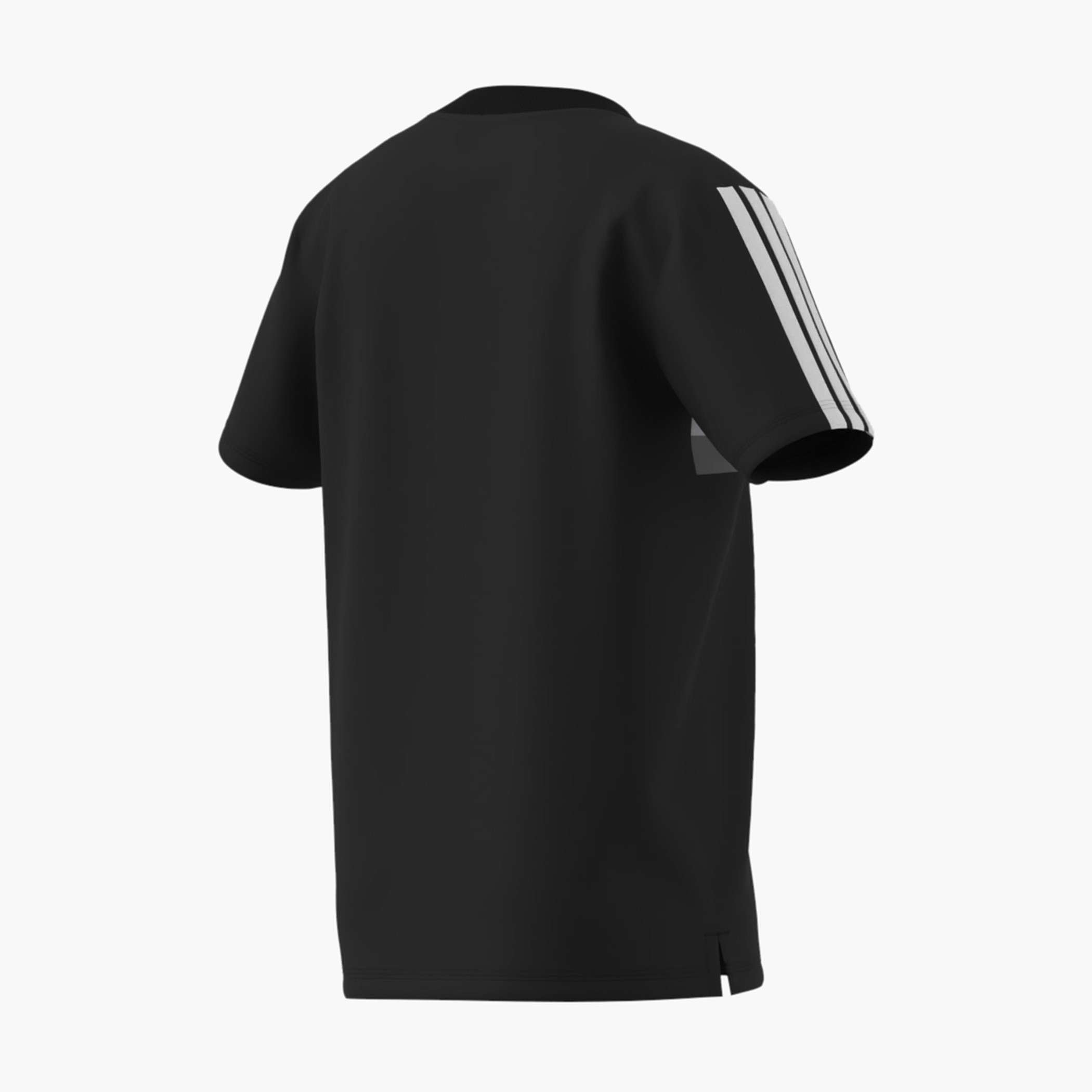 adidas Logo Print Crew Neck T-shirt with Short Sleeves-sports-boys-clothing-tops-image-5