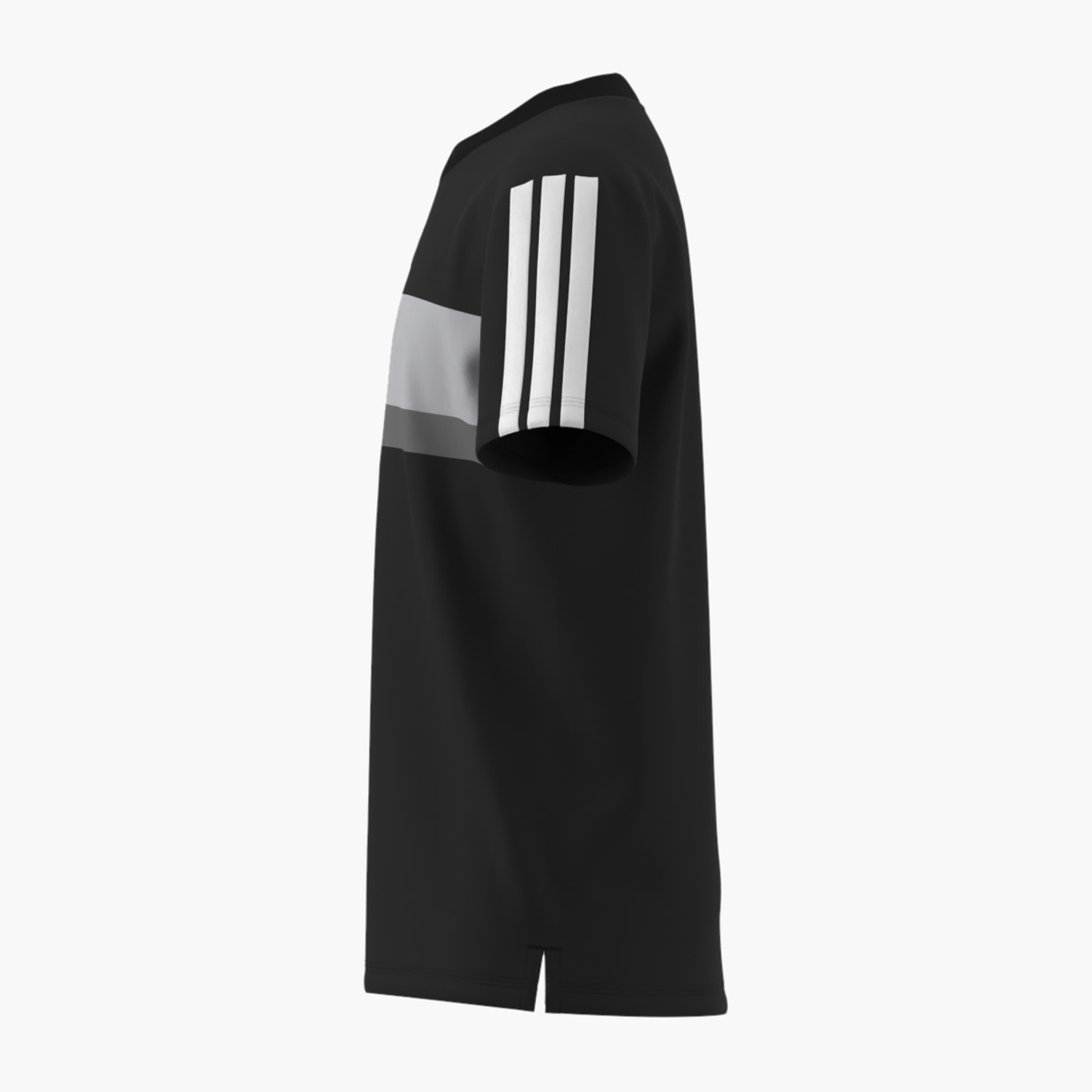 adidas Logo Print Crew Neck T-shirt with Short Sleeves-sports-boys-clothing-tops-image-8