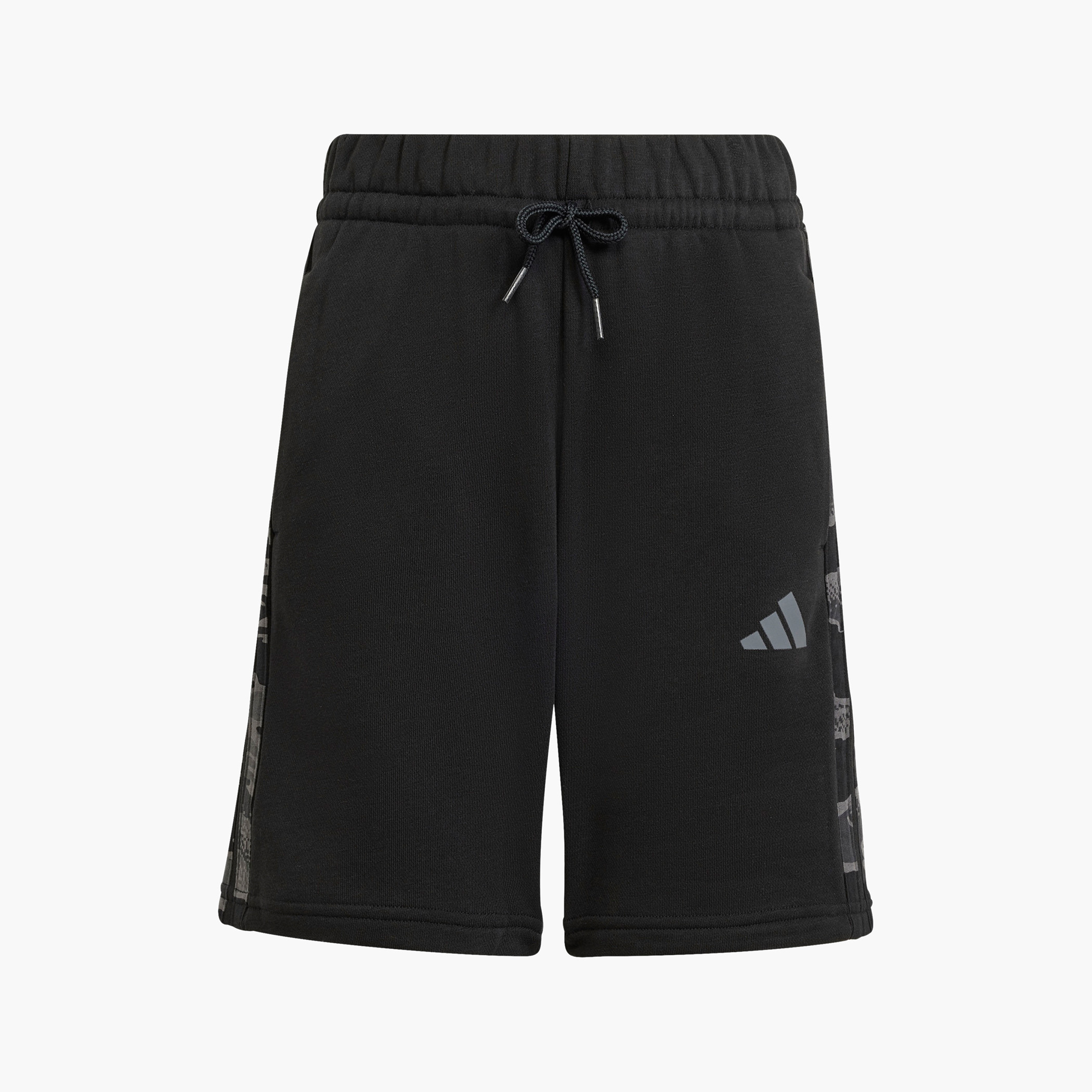 adidas Logo Print Shorts with Drawstring Closure-sports-boys-clothing-bottoms-shorts-image-1