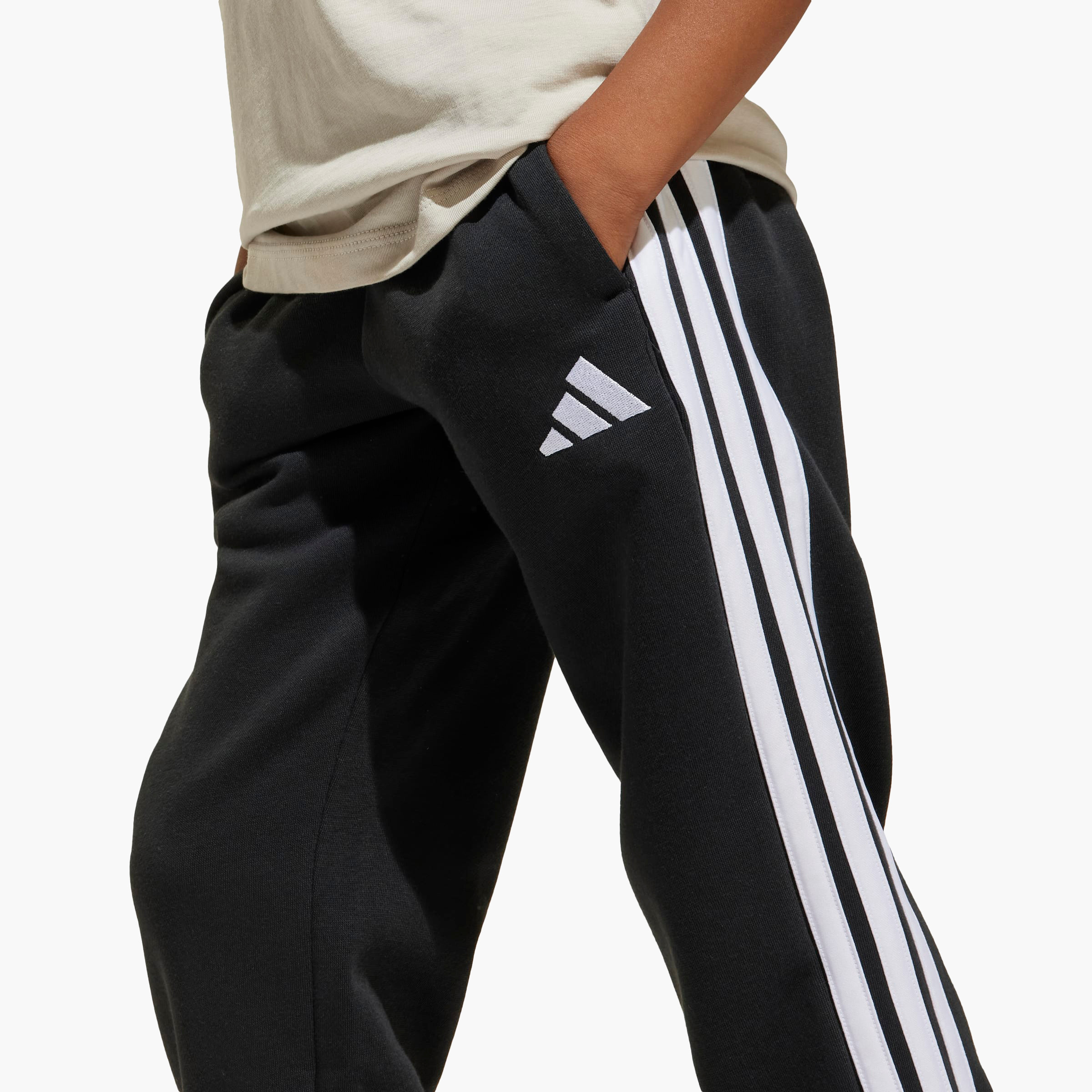 adidas Drawstring Waist Joggers with Pockets-boys-clothing-bottoms-joggersandtrackpants-image-4
