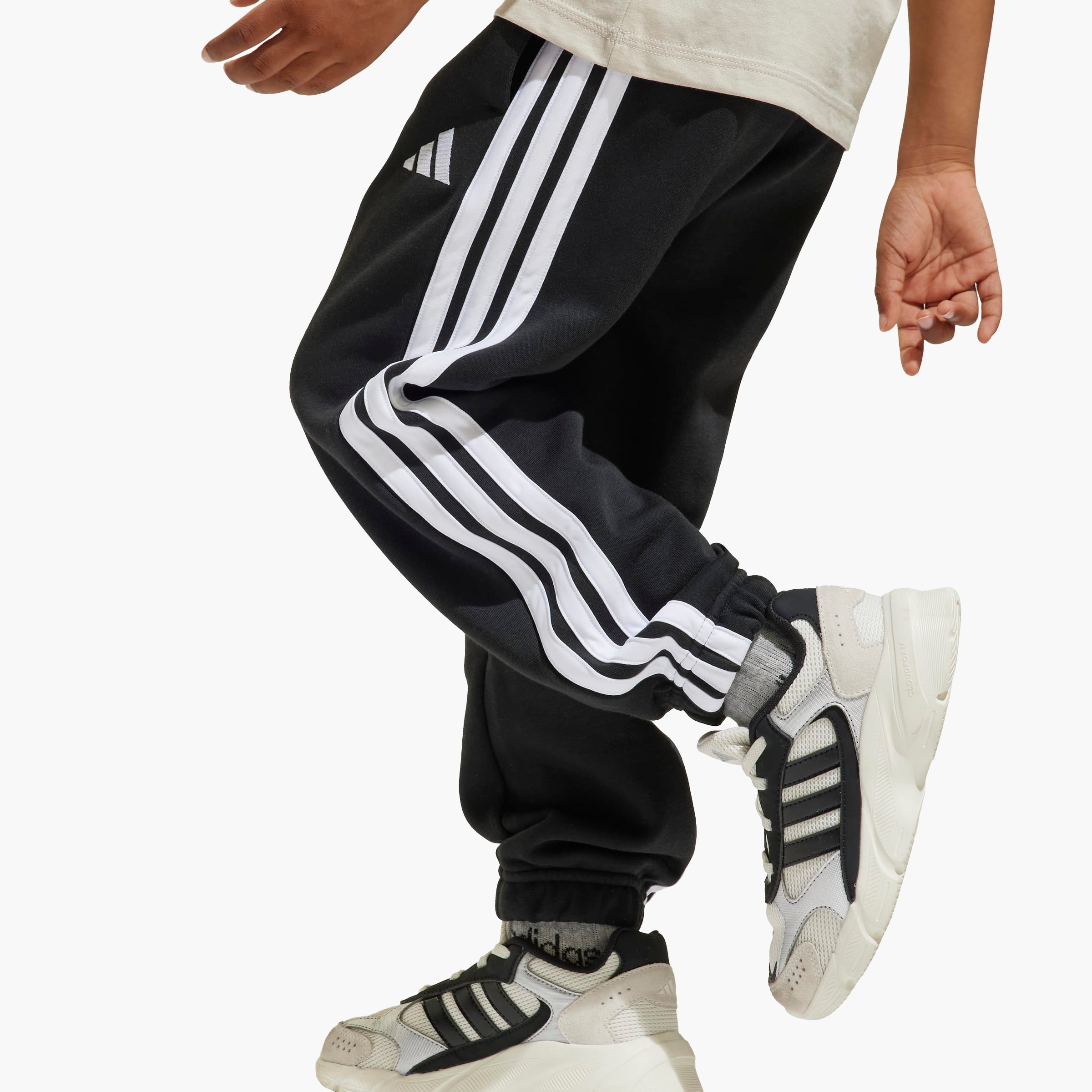 adidas Drawstring Waist Joggers with Pockets-boys-clothing-bottoms-joggersandtrackpants-image-5
