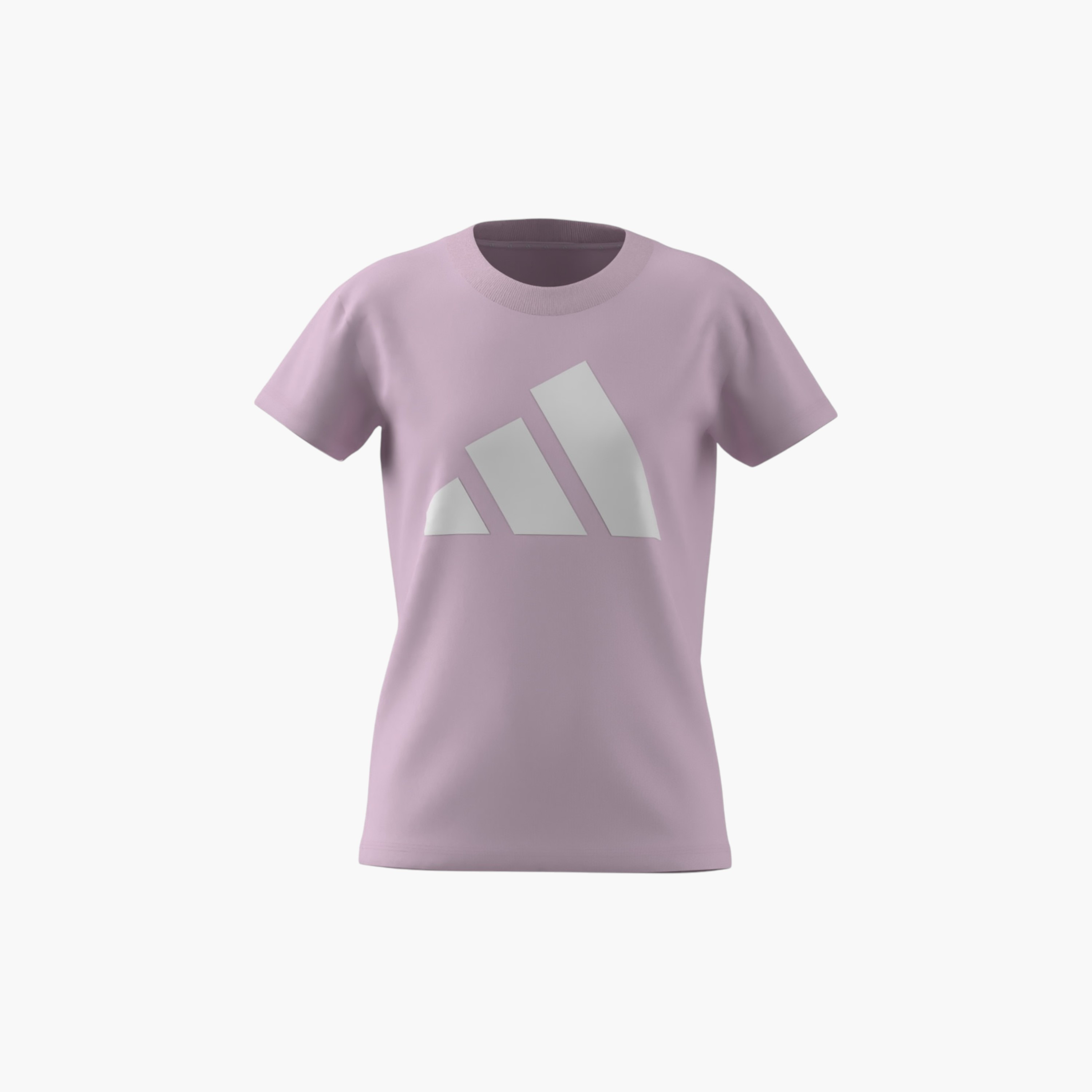 adidas Logo Print T-shirt with Short Sleeves-sports-girls-clothing-tops-image-1