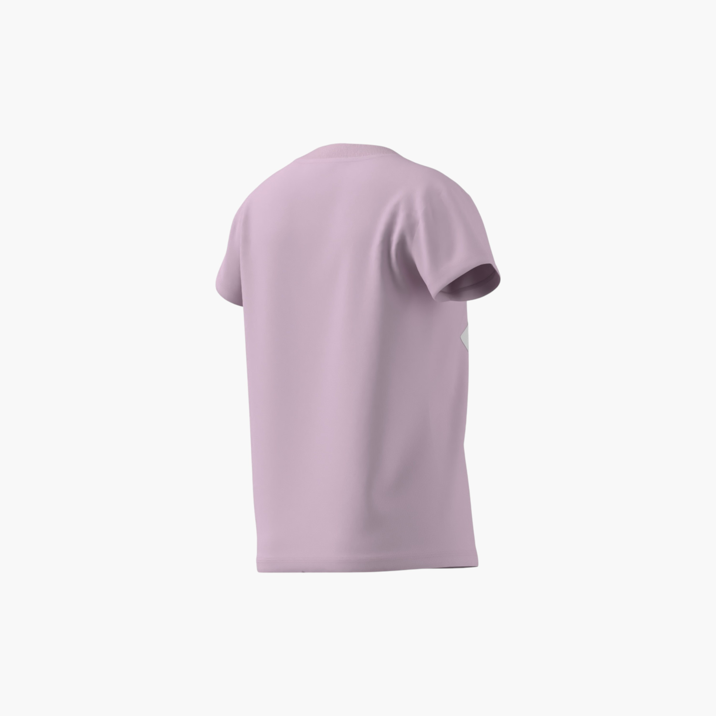 adidas Logo Print T-shirt with Short Sleeves-sports-girls-clothing-tops-image-4