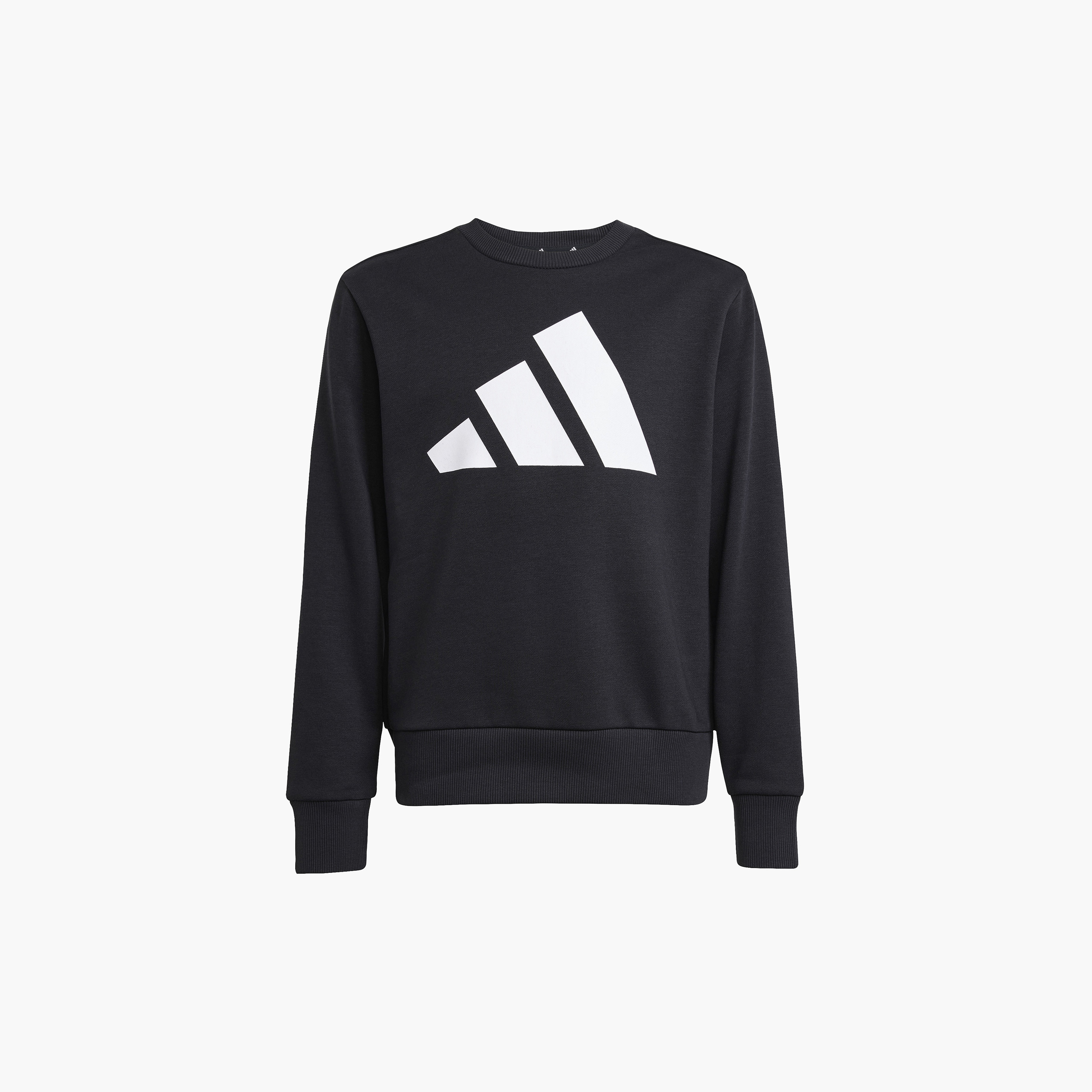 adidas Girls Crew Neck Sweatshirt with Logo Print - Long Sleeves-girls-clothing-sweatshirts-image-2