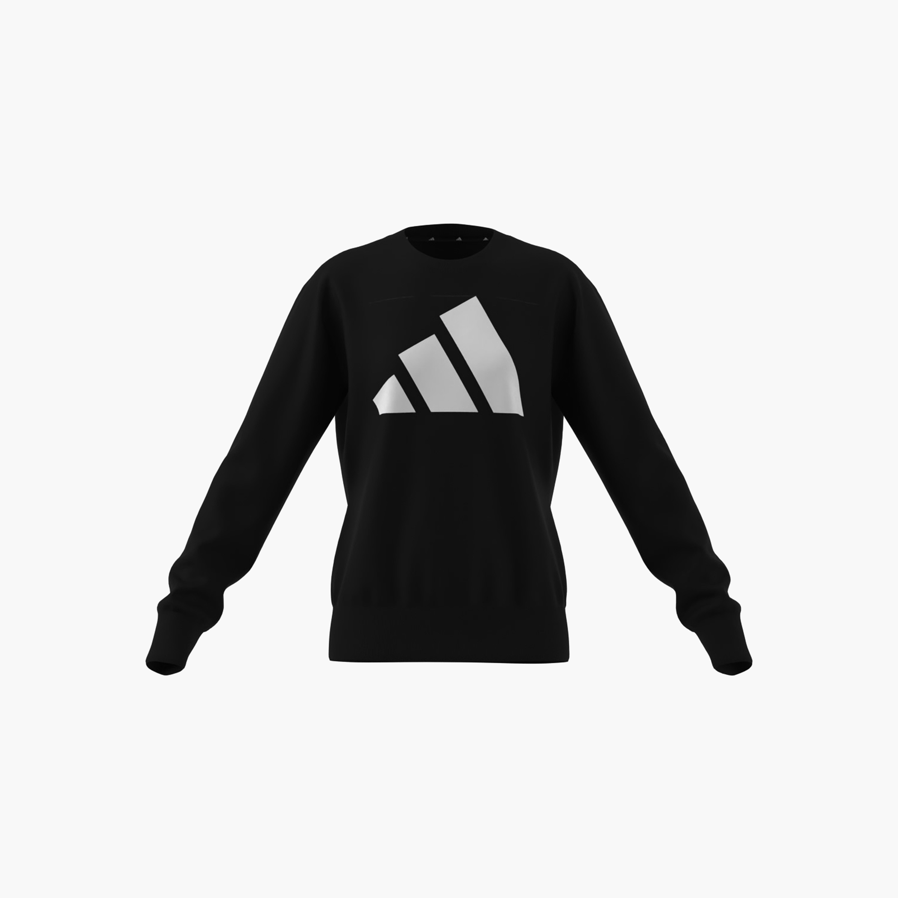 adidas Girls Crew Neck Sweatshirt with Logo Print - Long Sleeves-girls-clothing-sweatshirts-image-5