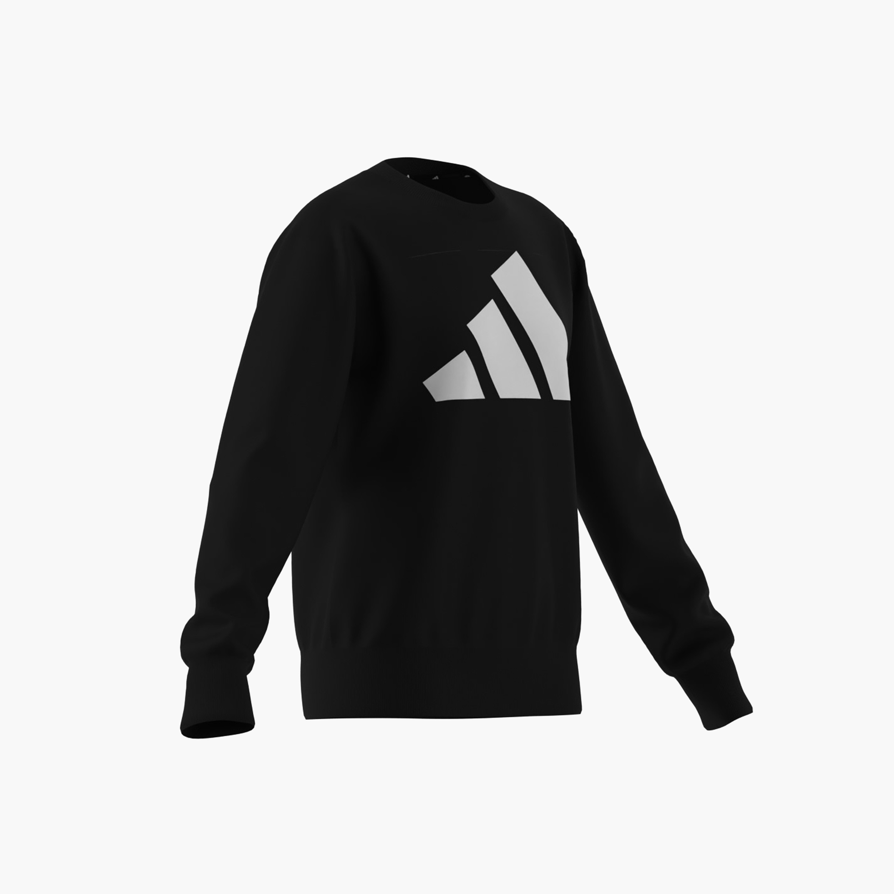 adidas Girls Crew Neck Sweatshirt with Logo Print - Long Sleeves-girls-clothing-sweatshirts-image-13