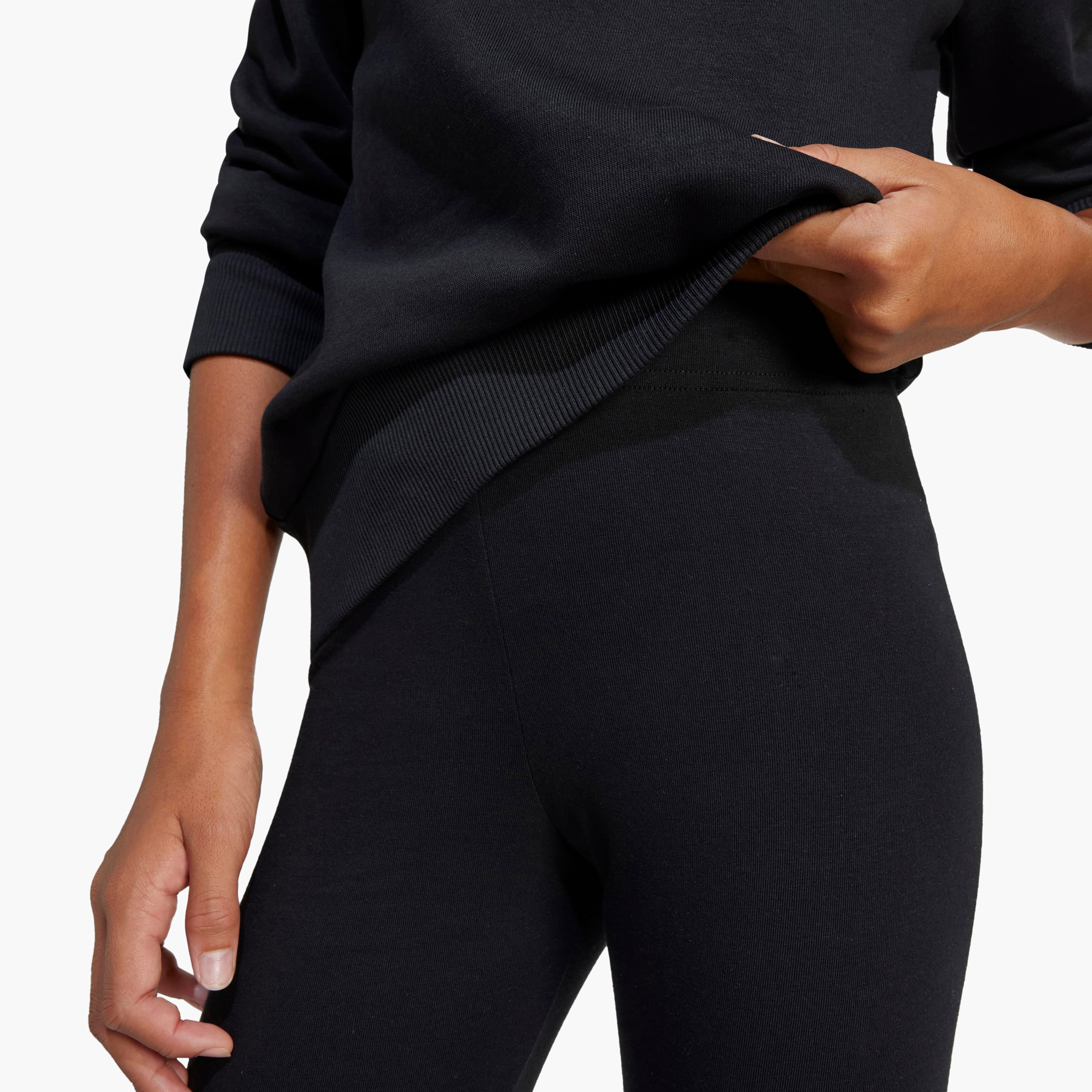 adidas Leggings with Logo Print-girls-clothing-sportswear-bottoms-leggings-image-5