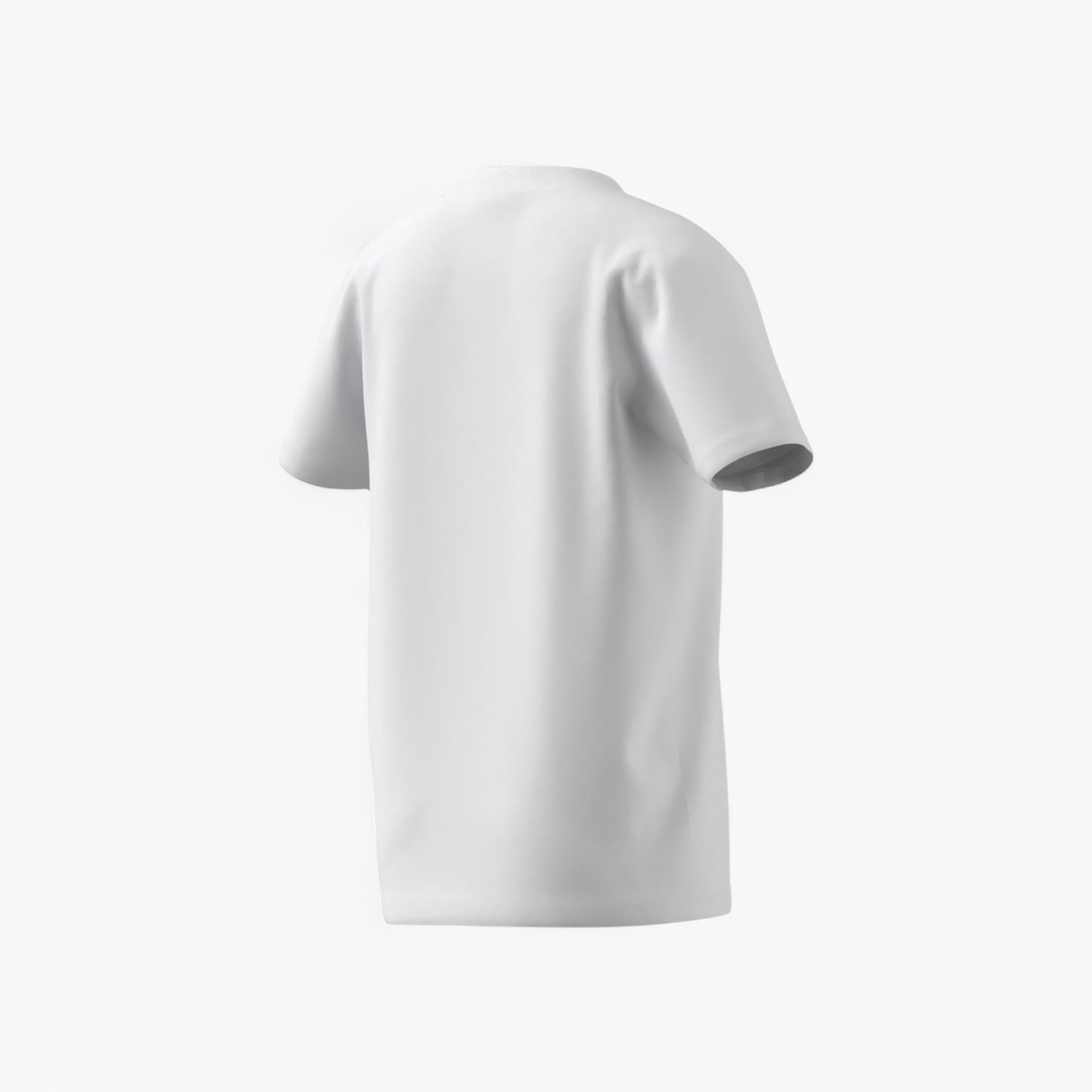 adidas Boys Crew Neck T-shirt with Logo Print - Cotton - Short Sleeves-boys-clothing-sportswear-tops-image-12