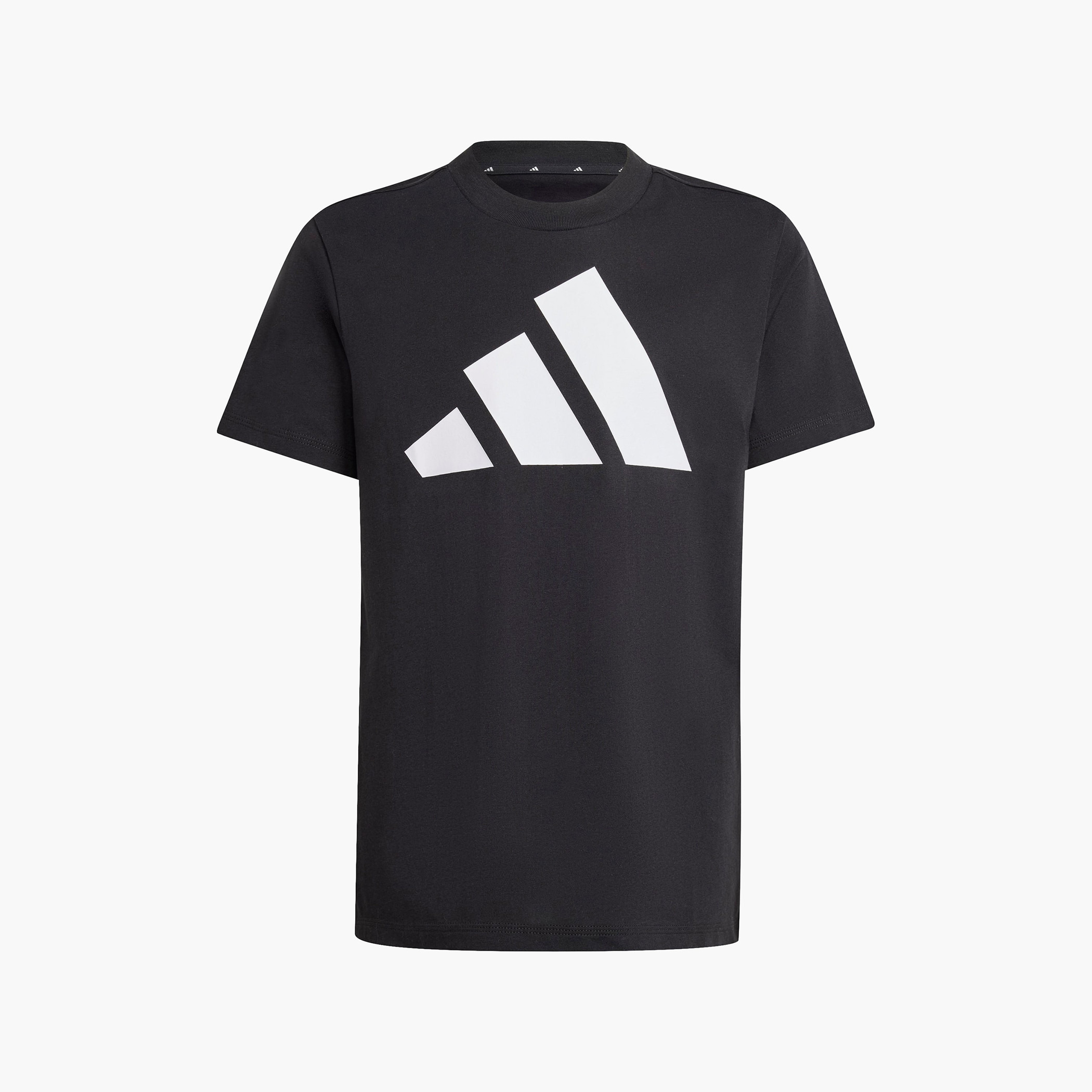 adidas Crew Neck Short Sleeves T-shirt with Logo Print-boys-clothing-tshirtsandpolos-image-1