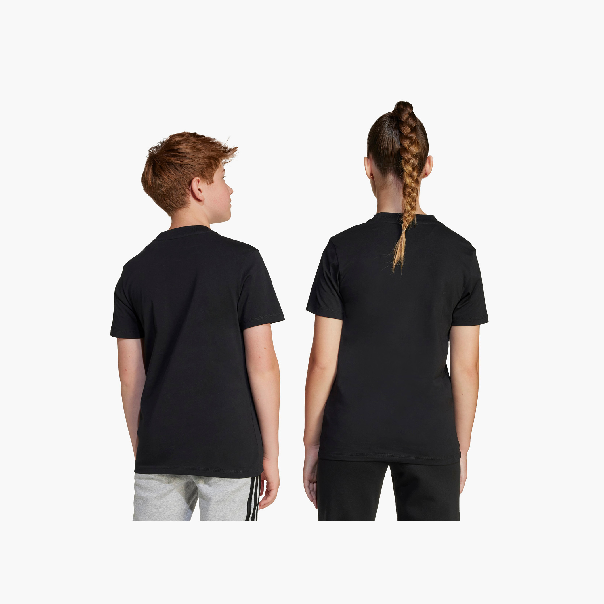 adidas Crew Neck Short Sleeves T-shirt with Logo Print-boys-clothing-tshirtsandpolos-image-7