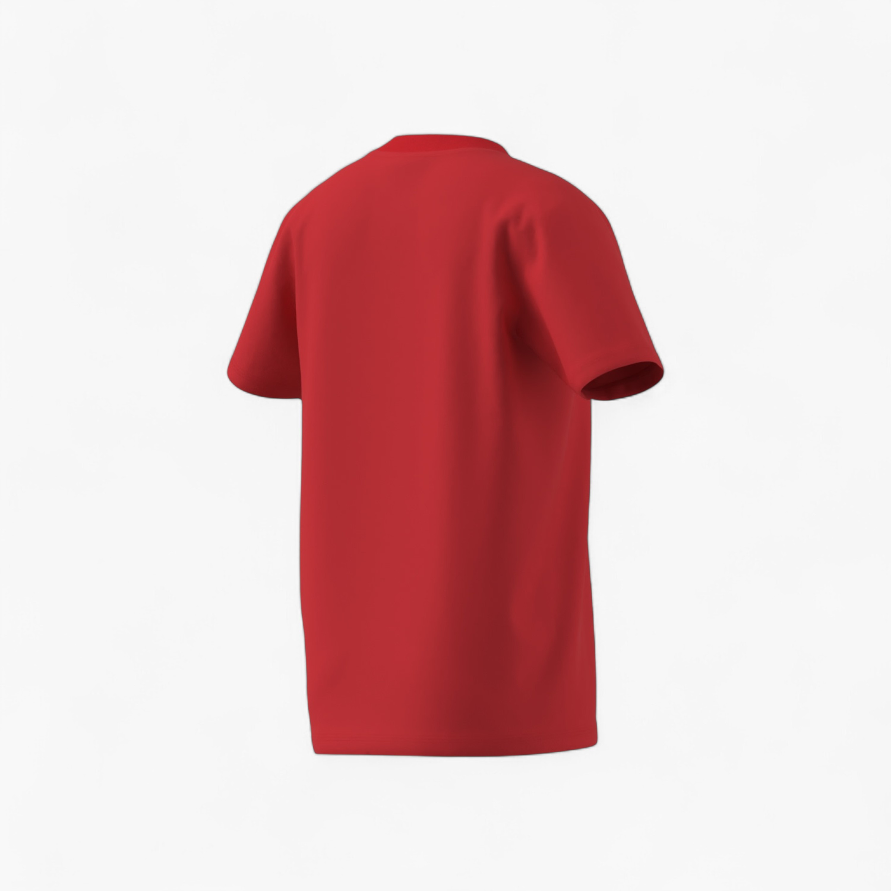 adidas Boys Crew Neck T-shirt with Logo Print - Cotton - Short Sleeves-sports-boys-clothing-tops-image-12
