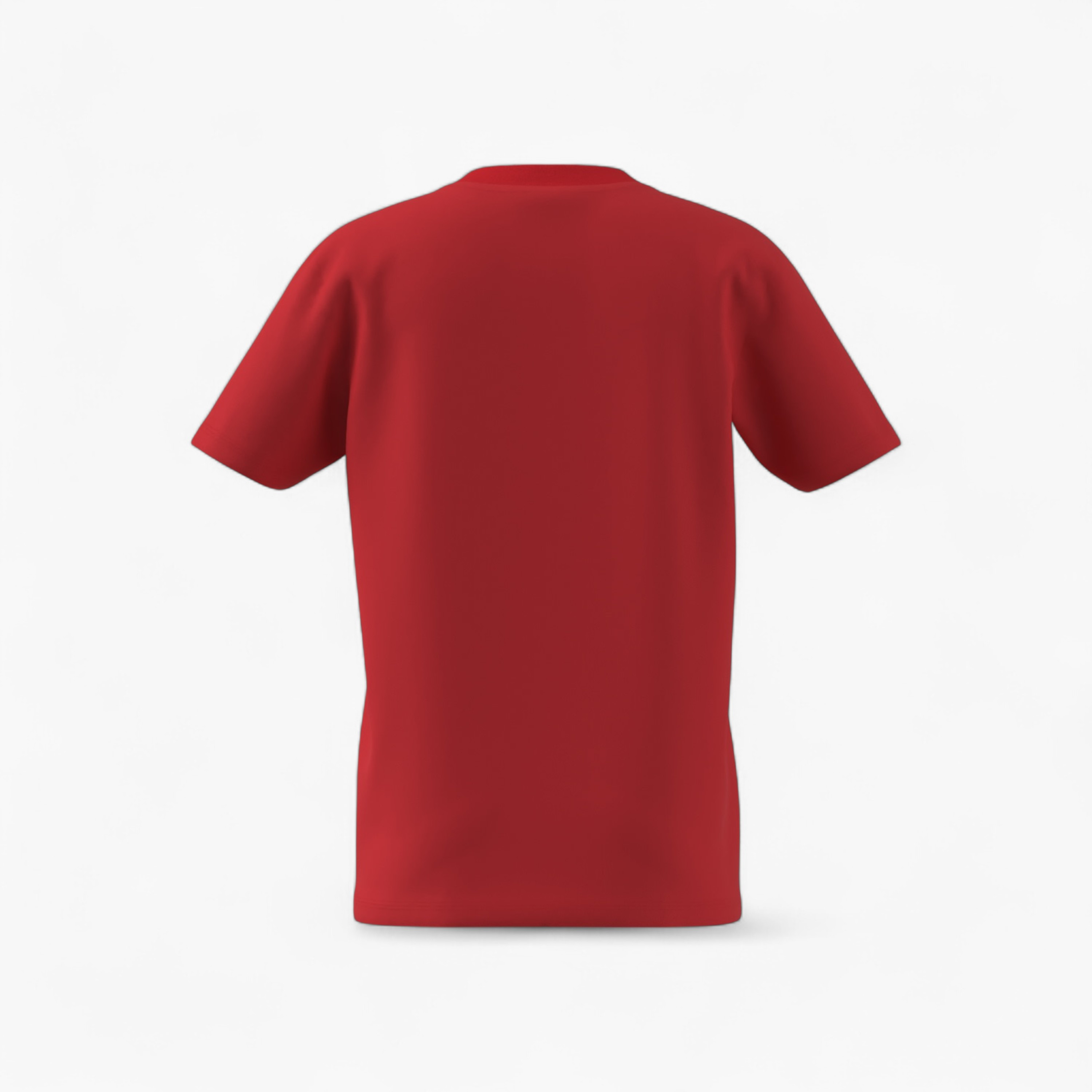 adidas Boys Crew Neck T-shirt with Logo Print - Cotton - Short Sleeves-sports-boys-clothing-tops-image-13