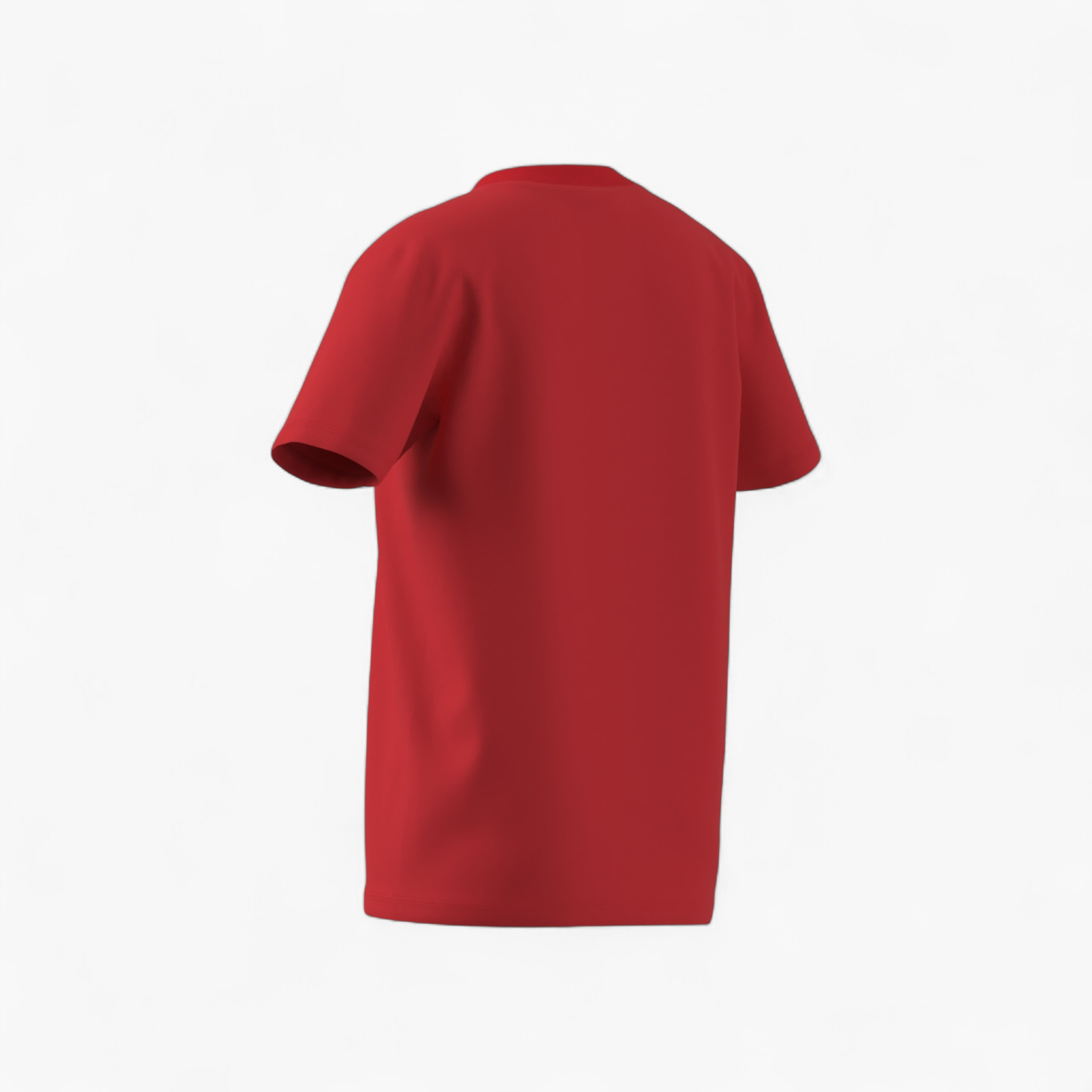 adidas Boys Crew Neck T-shirt with Logo Print - Cotton - Short Sleeves-sports-boys-clothing-tops-image-14