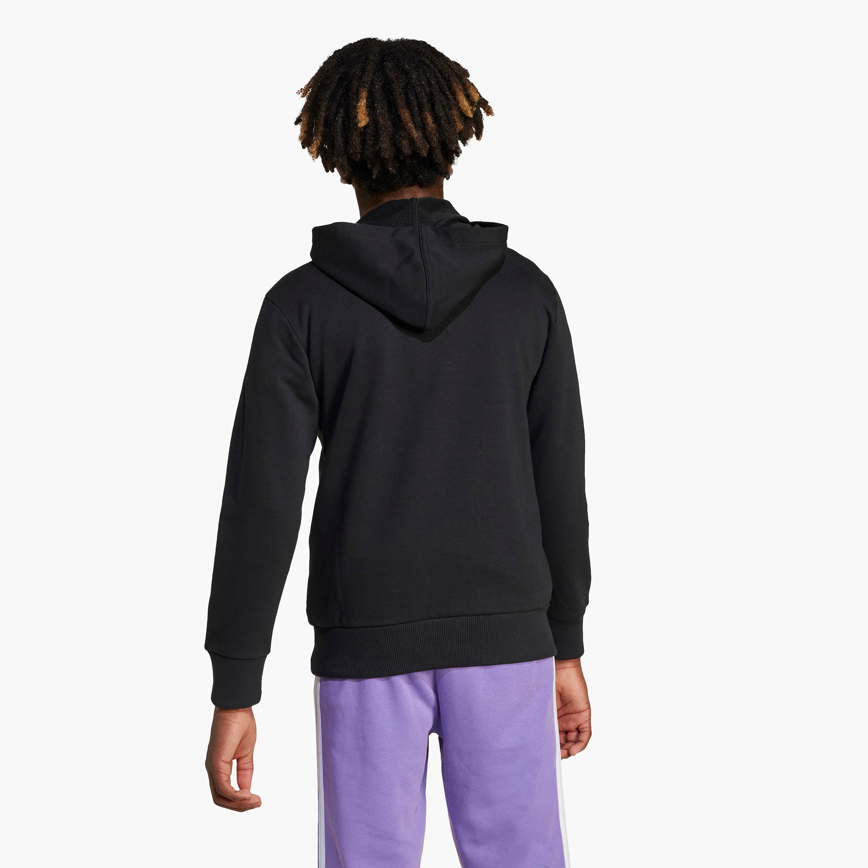 سويت شيرت بقبّعة وجيب كنغر بأكمام طويلة للأولاد من أديداس-boys-clothing-sweatshirts-image-2