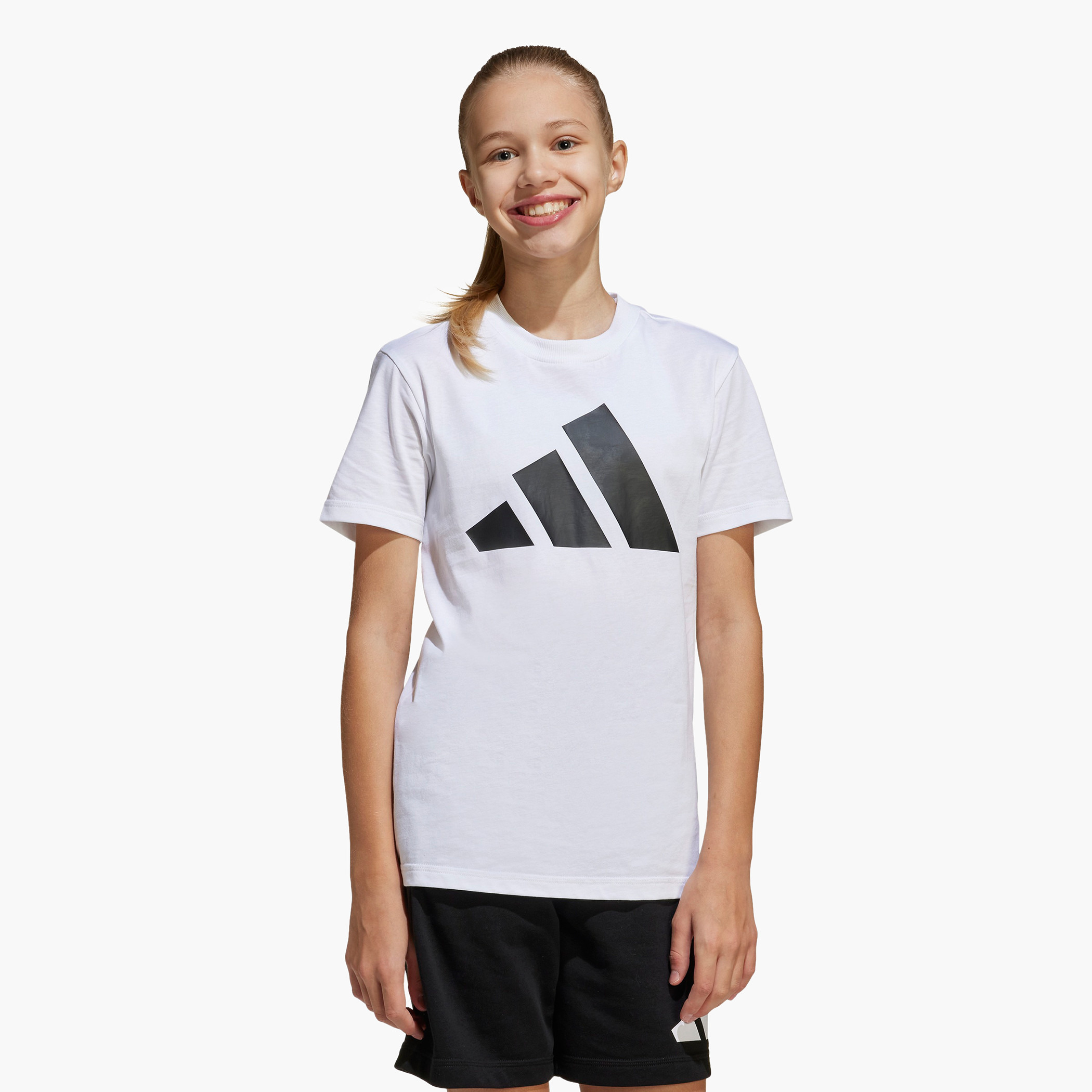 adidas Logo Print T-shirt and Shorts Set-sports-boys-clothing-sets-image-1