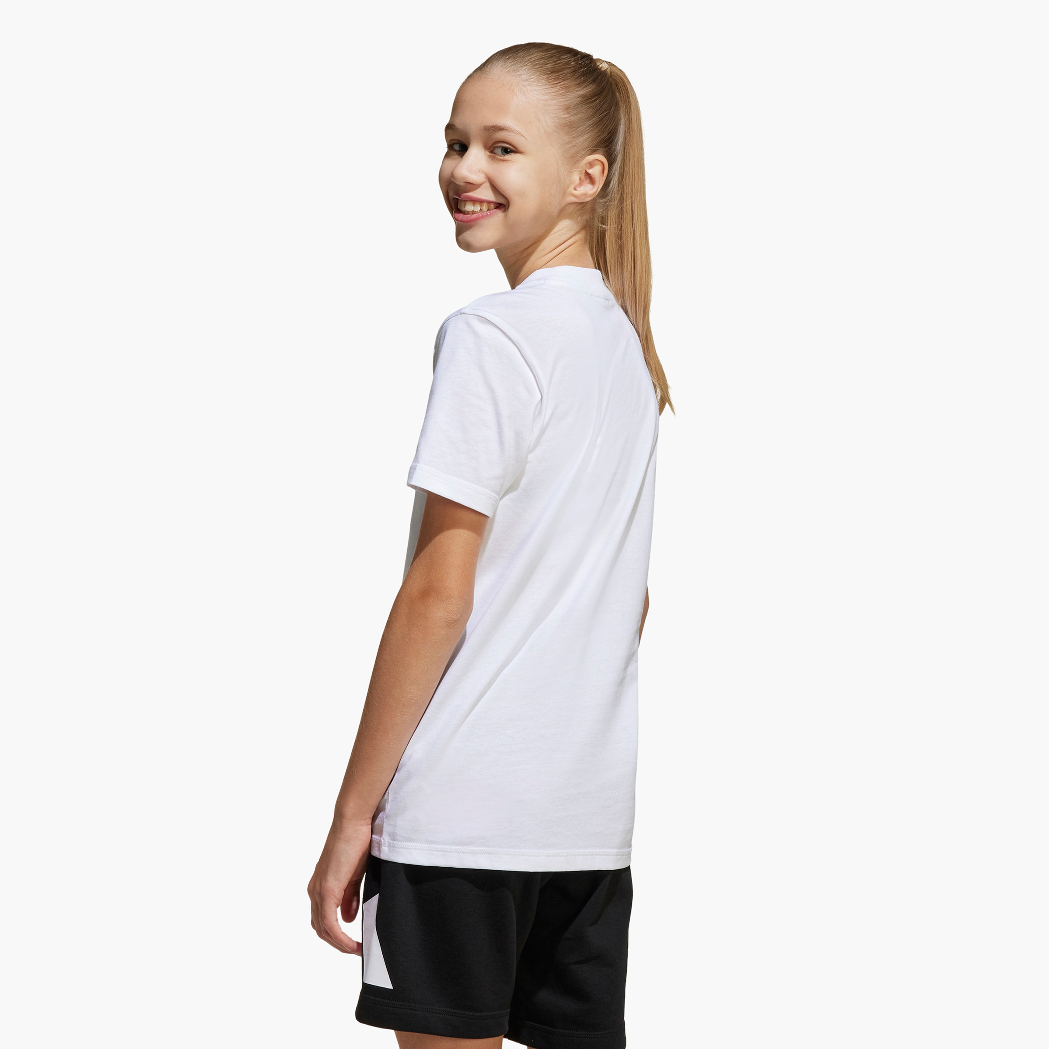 adidas Logo Print T-shirt and Shorts Set-sports-boys-clothing-sets-image-2