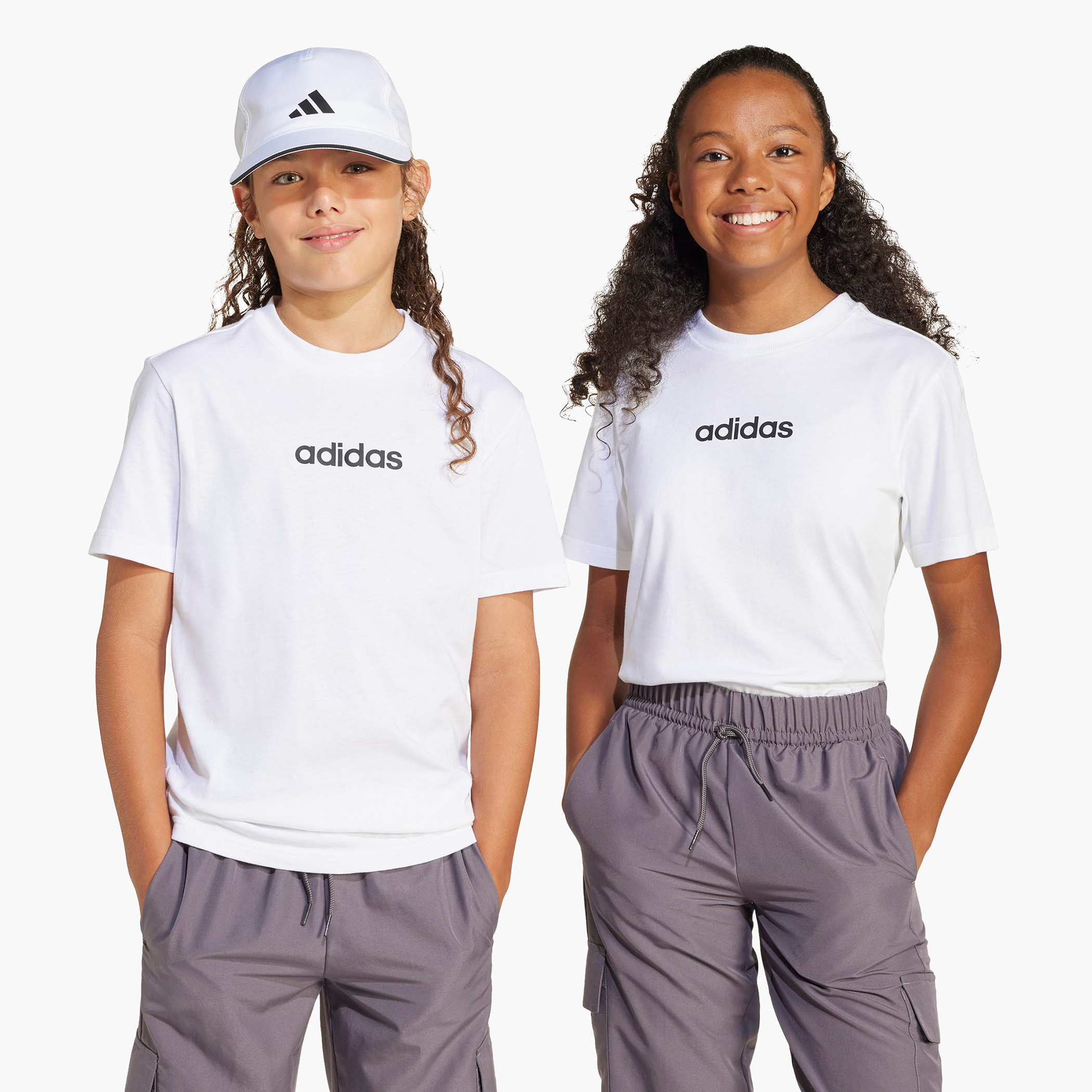 adidas Logo Print T-shirt with Short Sleeves-boys-clothing-sportswear-tops-image-8