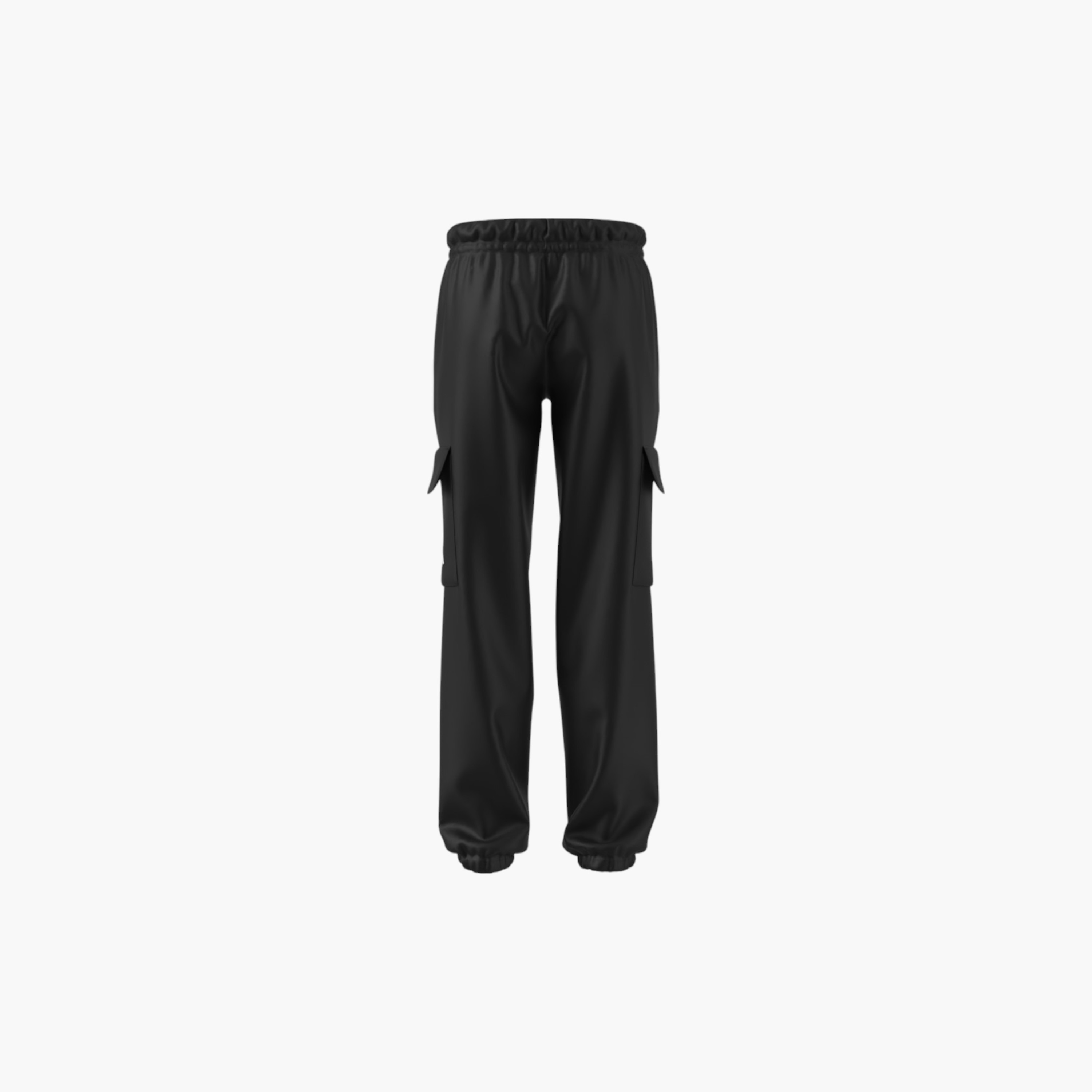 adidas Solid Cargo Pants with Elasticated Waistband and Pockets-boys-clothing-sportswear-bottoms-image-6