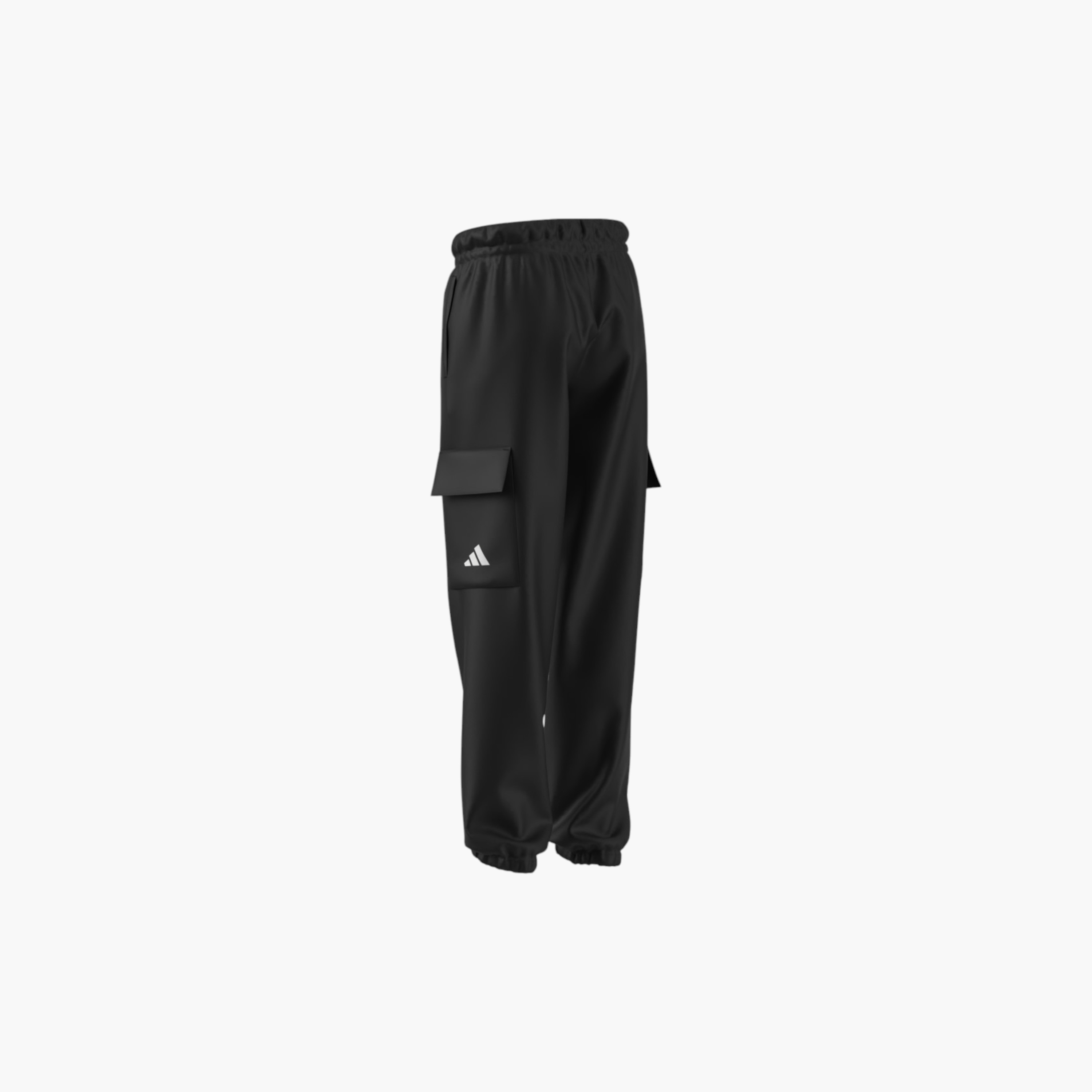 adidas Solid Cargo Pants with Elasticated Waistband and Pockets-boys-clothing-sportswear-bottoms-image-7