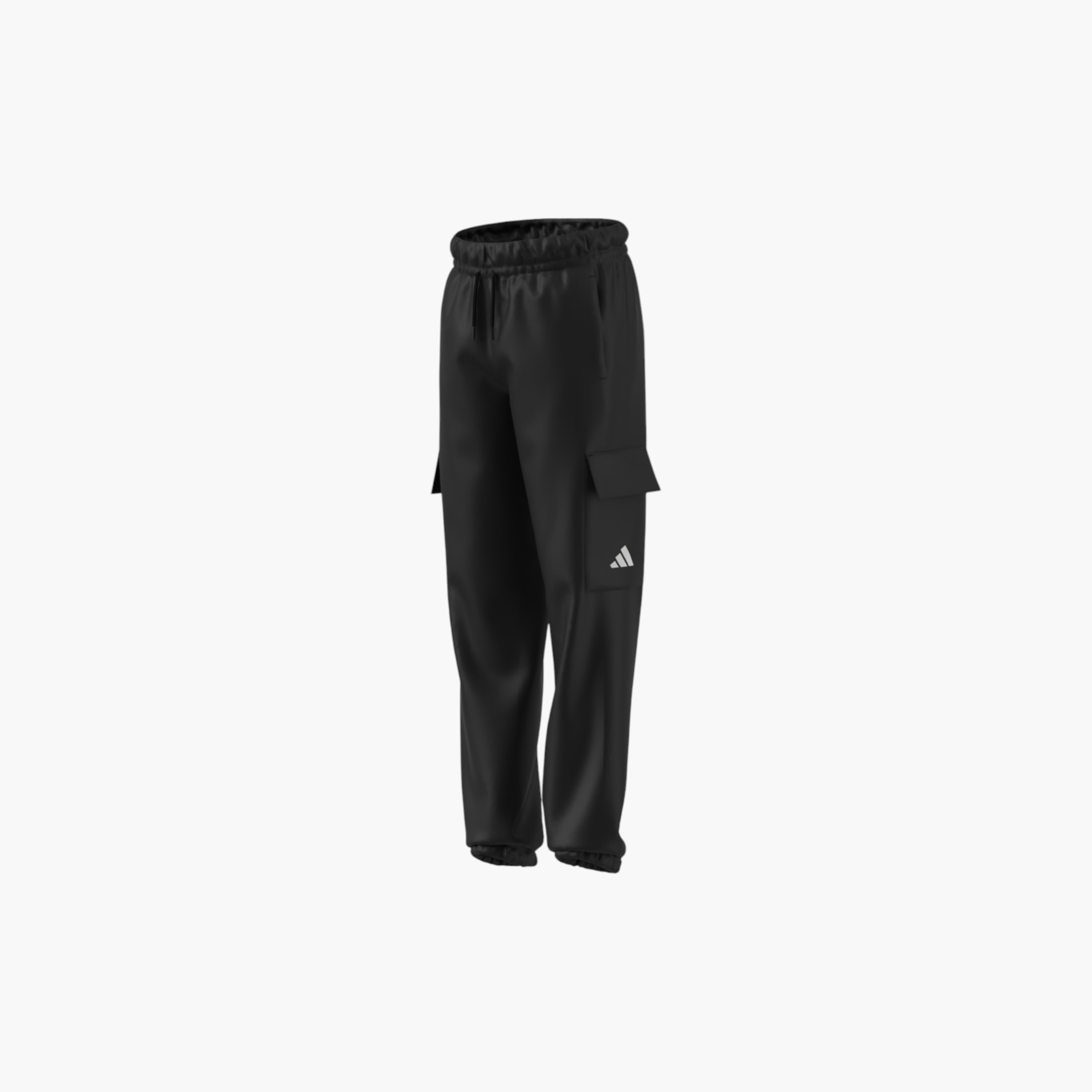 adidas Solid Cargo Pants with Elasticated Waistband and Pockets-boys-clothing-sportswear-bottoms-image-9