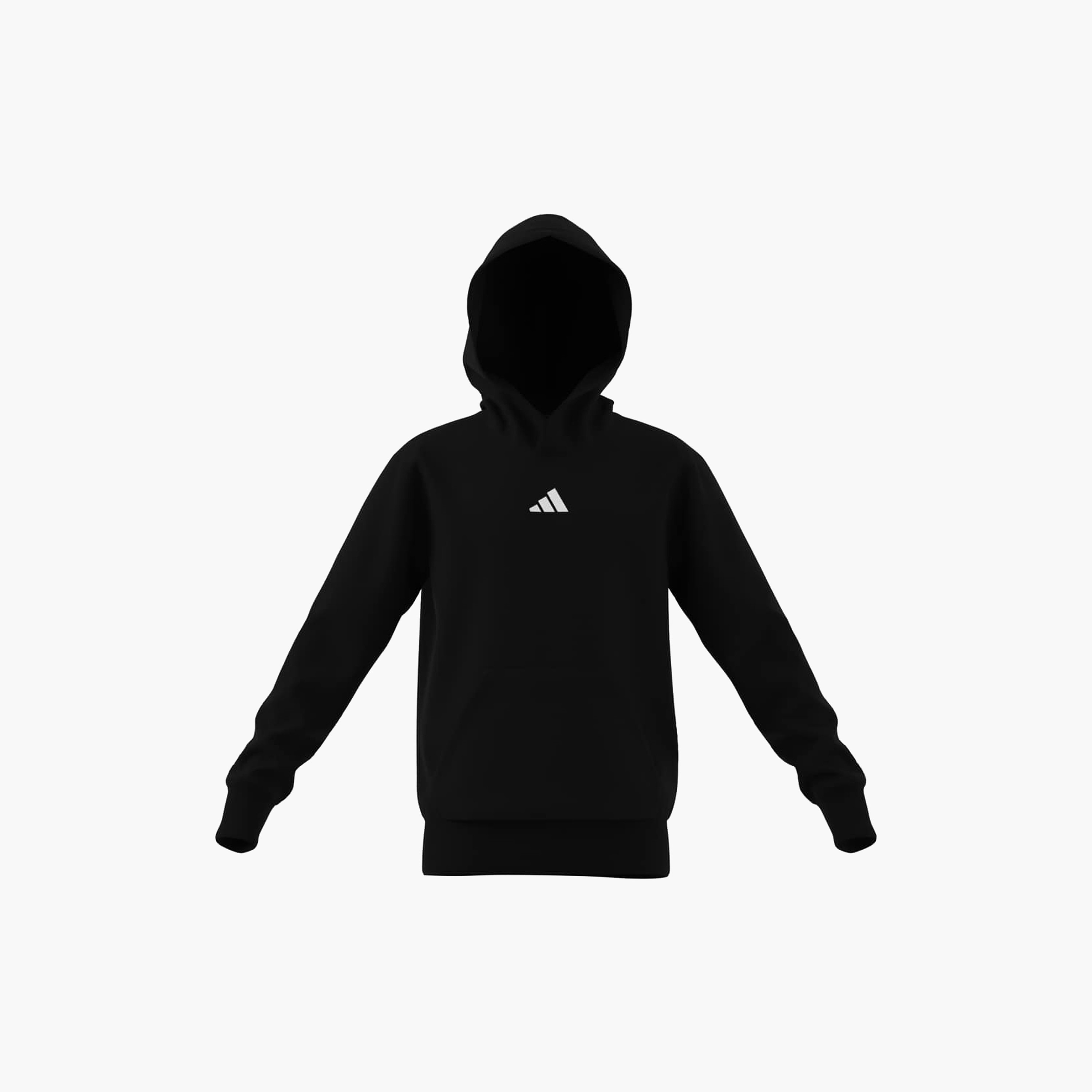 adidas Boys Hooded Sweatshirt with Kangaroo Pocket - Long Sleeves-sports-boys-clothing-tops-image-8